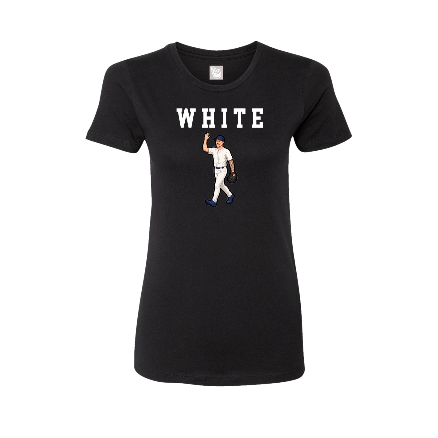 Fitted Women's Tee — Shirsey in Black