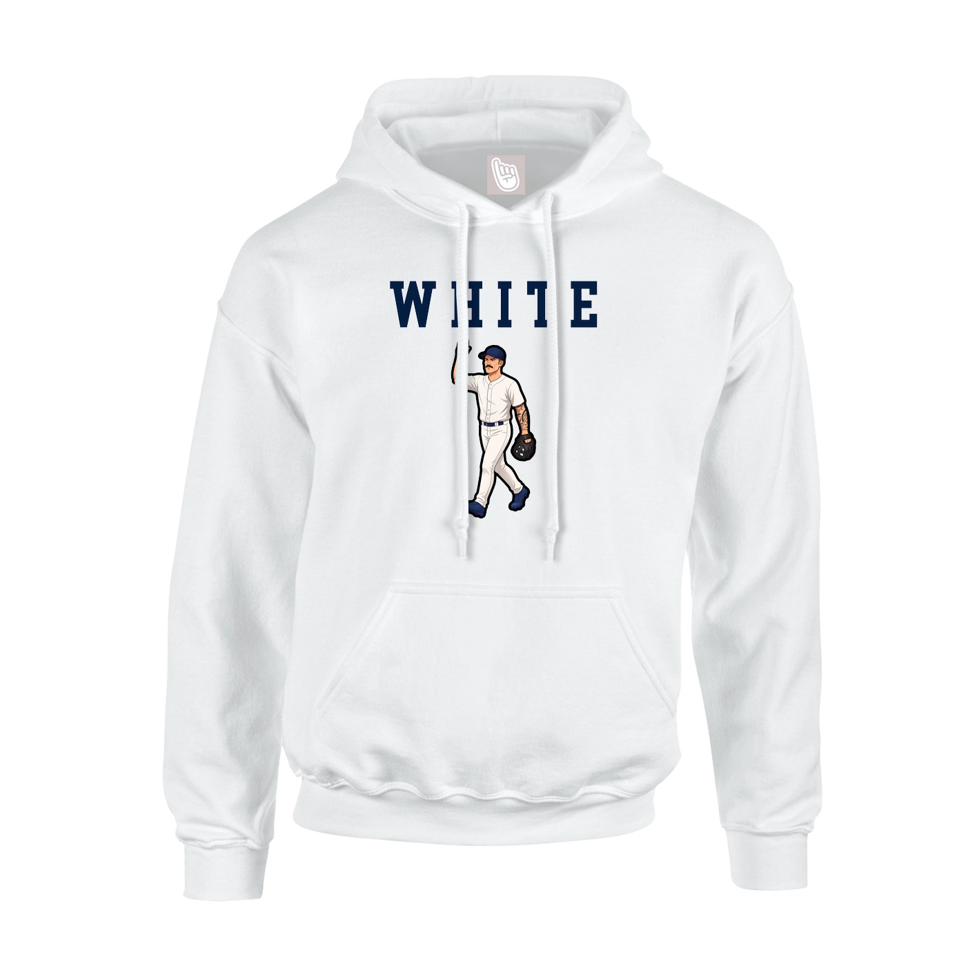 Youth Hoodie — Shirsey in White