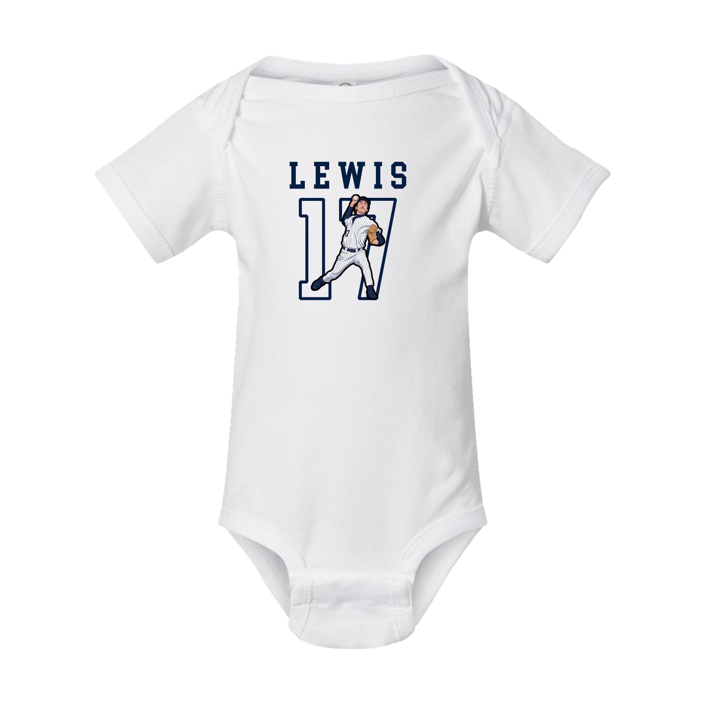 Baby Onesie — Shirsey in White