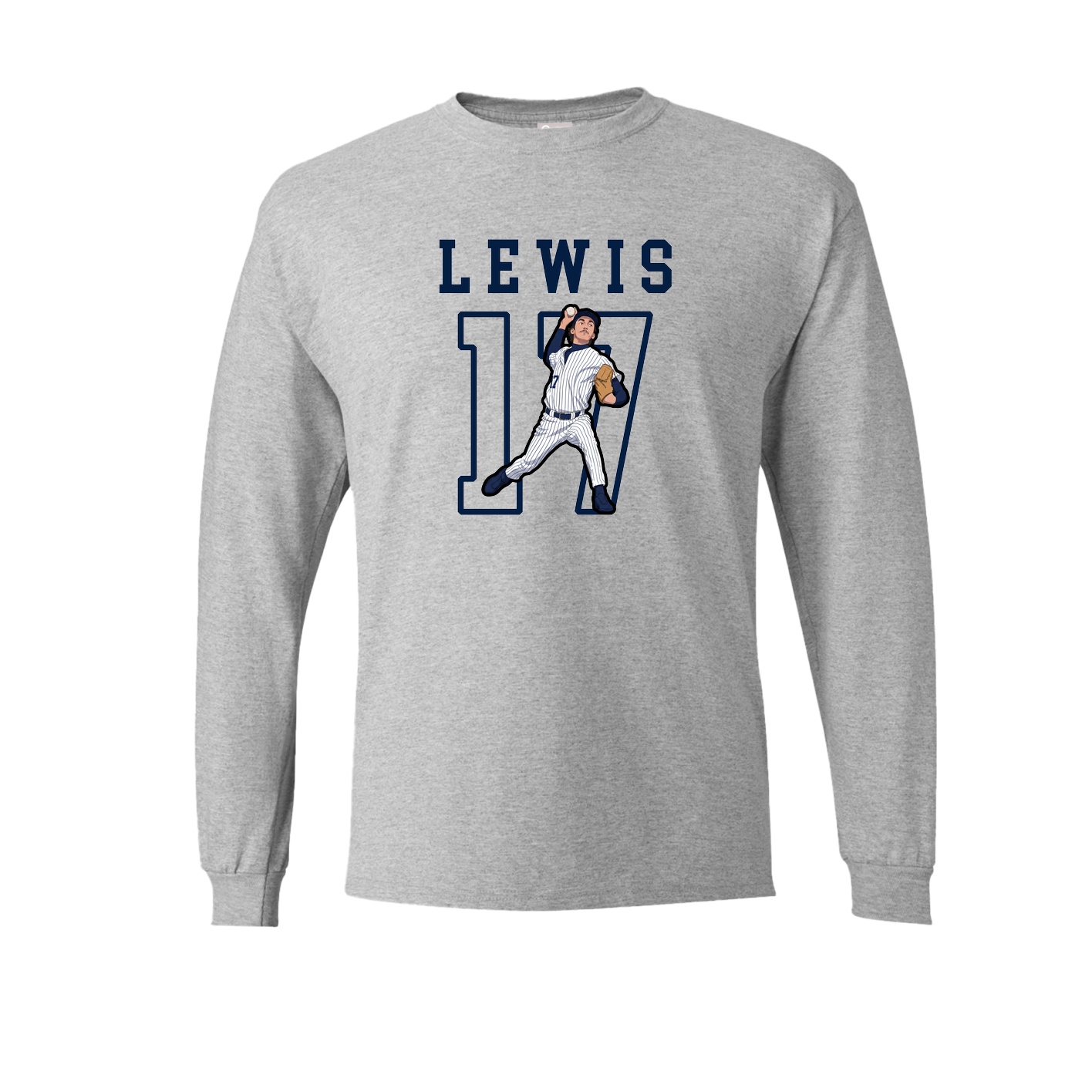 Long Sleeve Tee — Shirsey in Grey