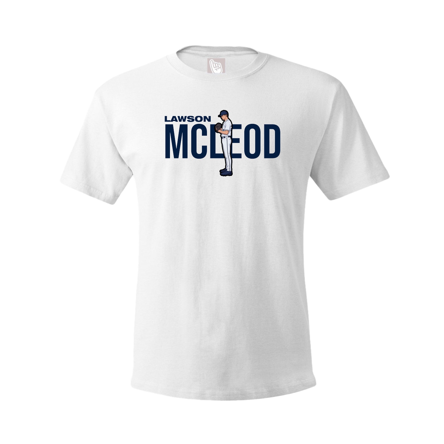 Youth Tee — Player Name in White