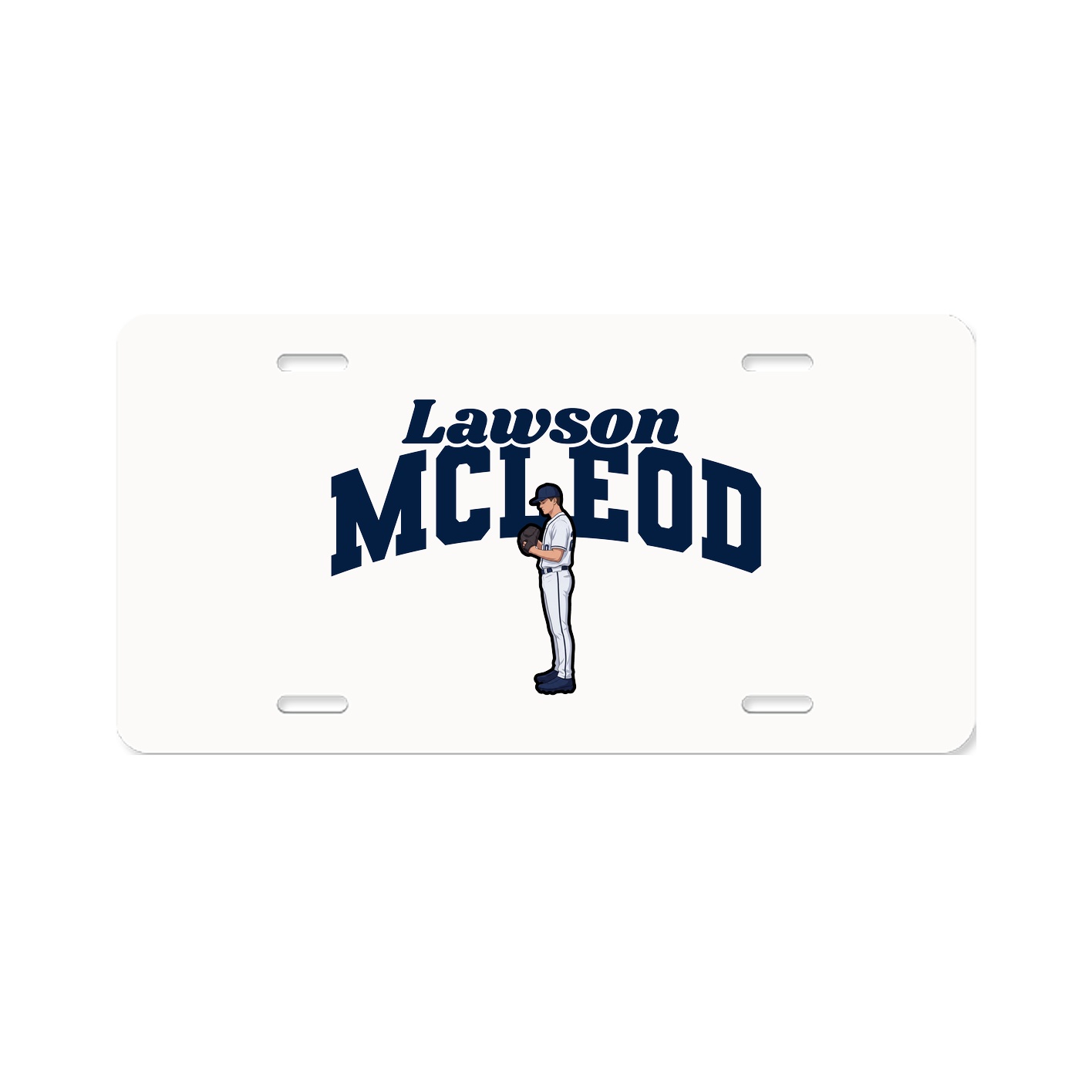 License Plate — Signature Arch in Classic