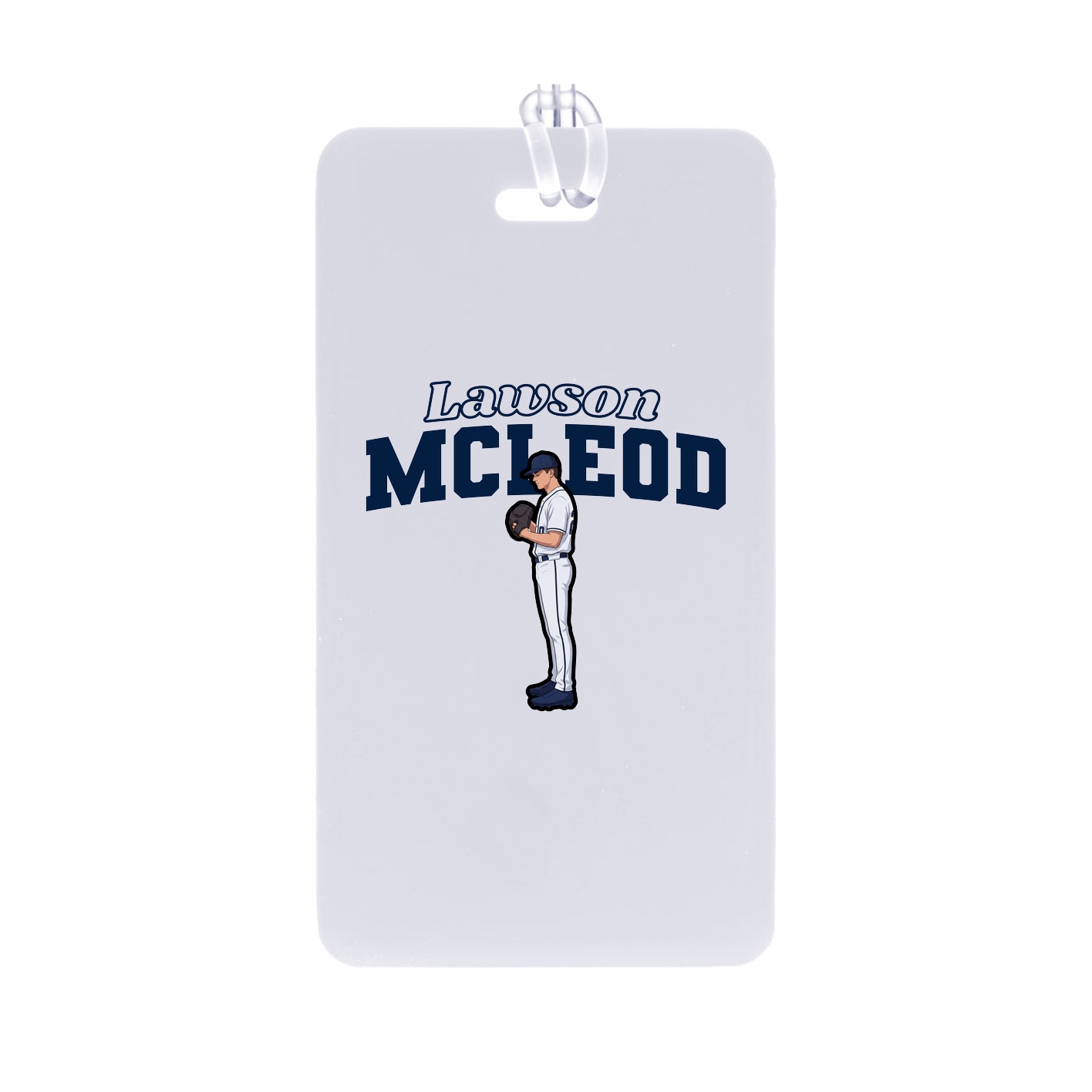 Bag Tag — Name Arch in Classic