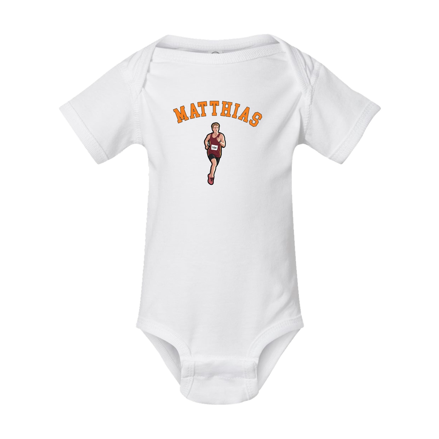 Baby Onesie — Shirsey Arch in White