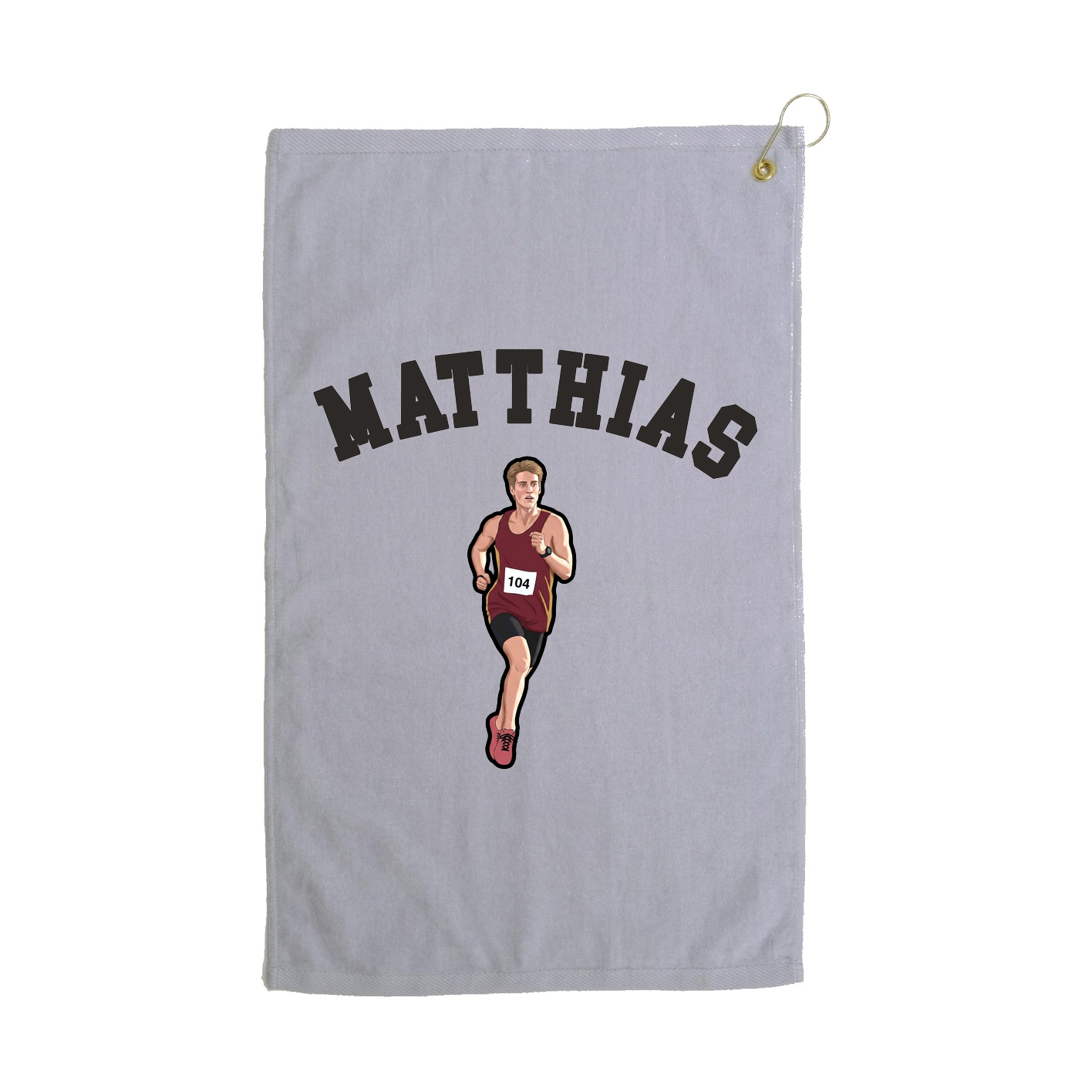 Golf Towel — Shirsey Arch in Grey