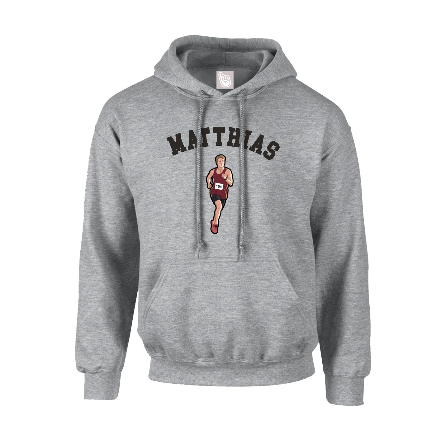 Hoodie — Shirsey Arch in Grey