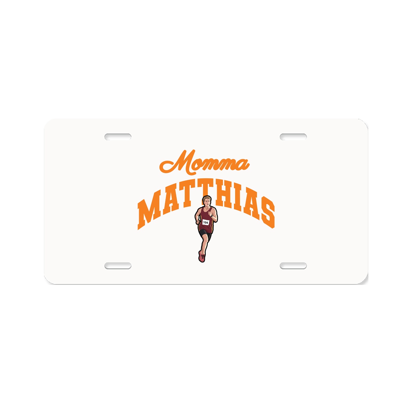 License Plate — Mothers Day Arch in Classic
