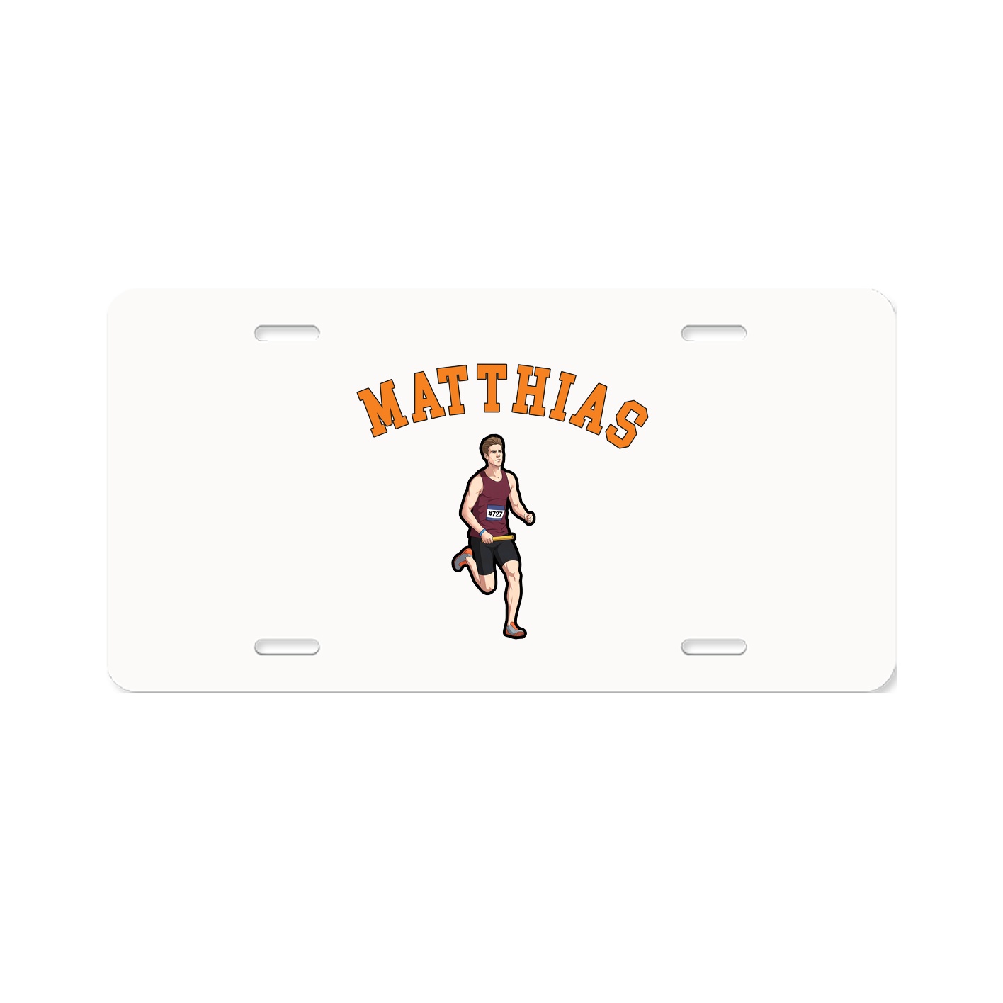 License Plate — Shirsey Arch in Classic