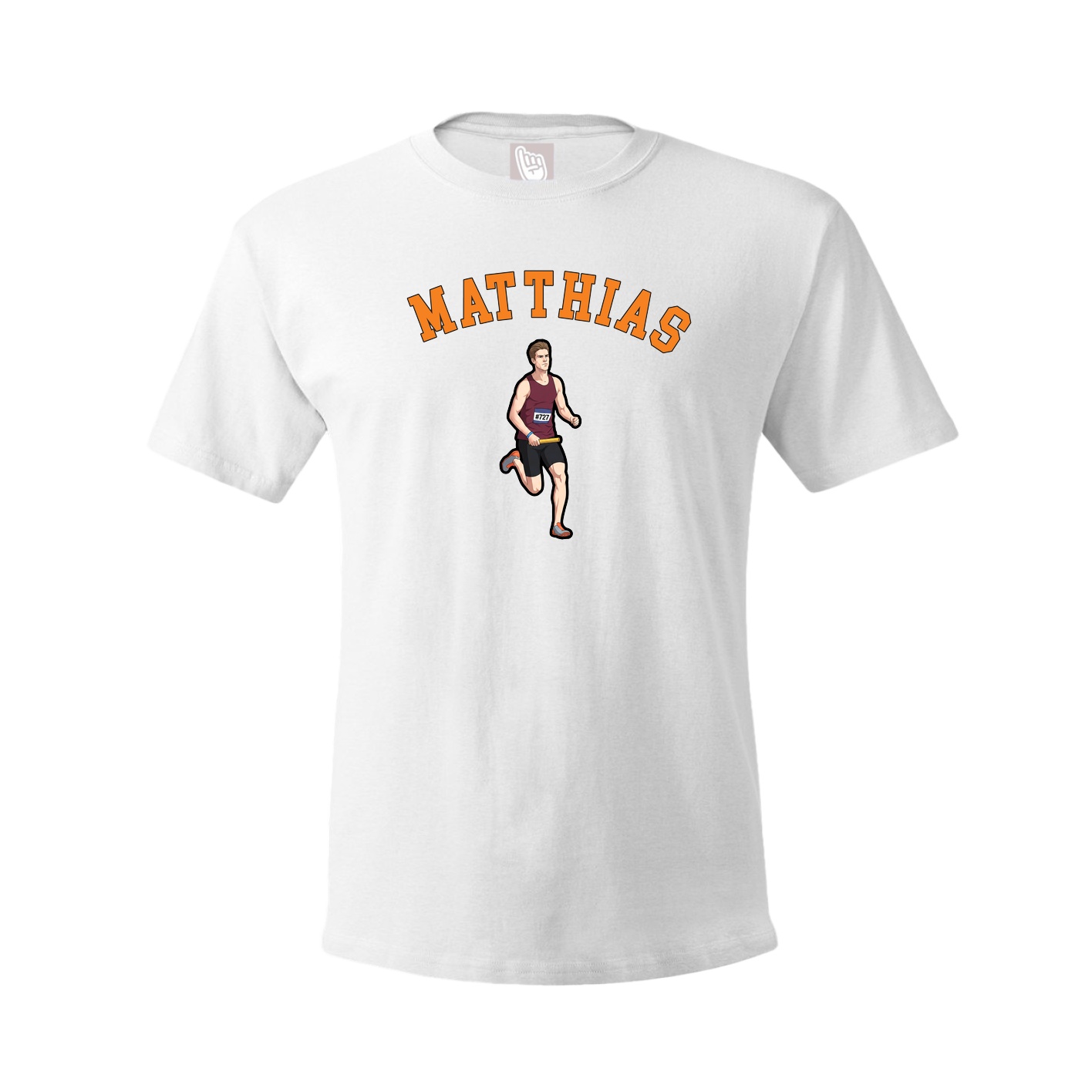 Youth Tee — Shirsey Arch in White