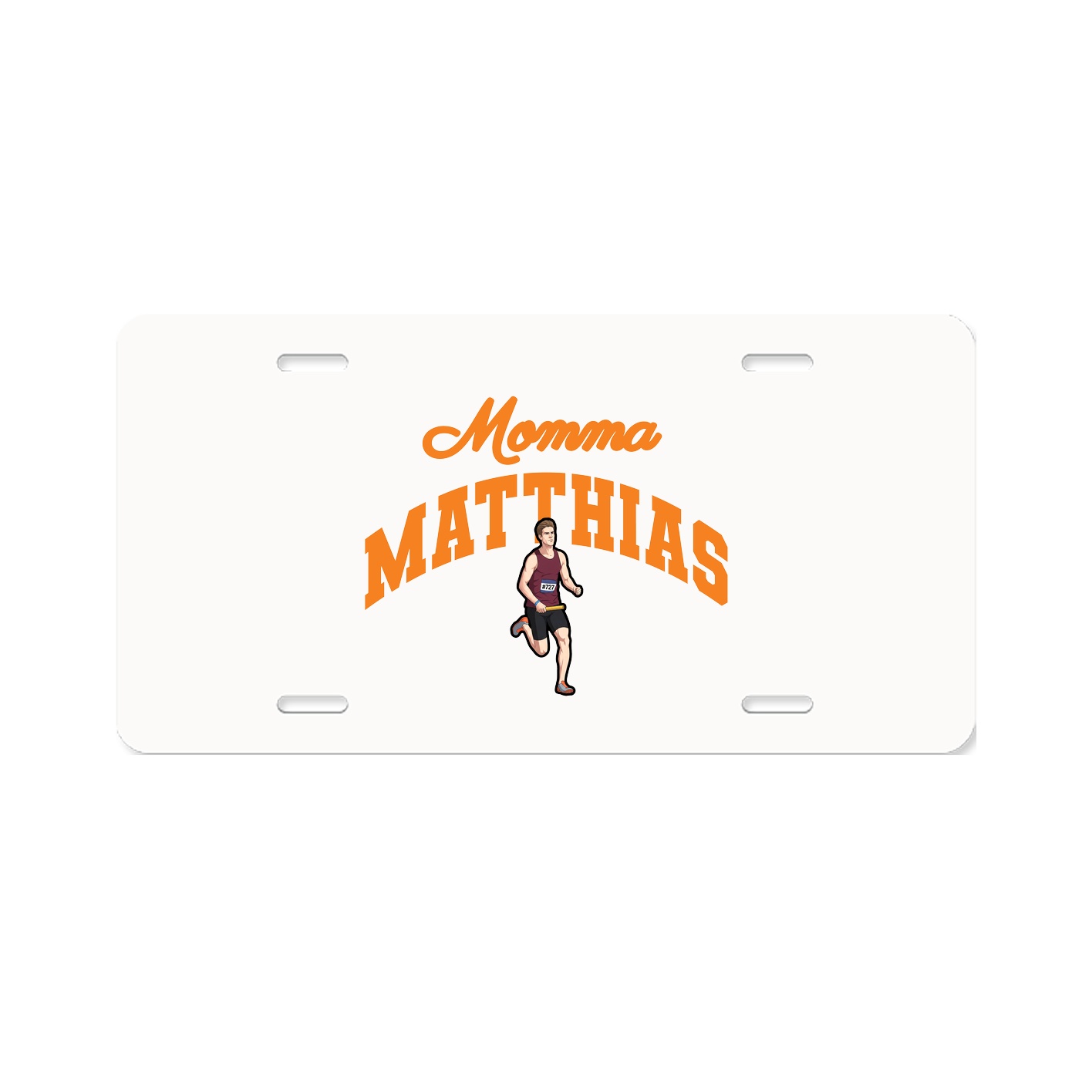 License Plate — Mothers Day Arch in Classic