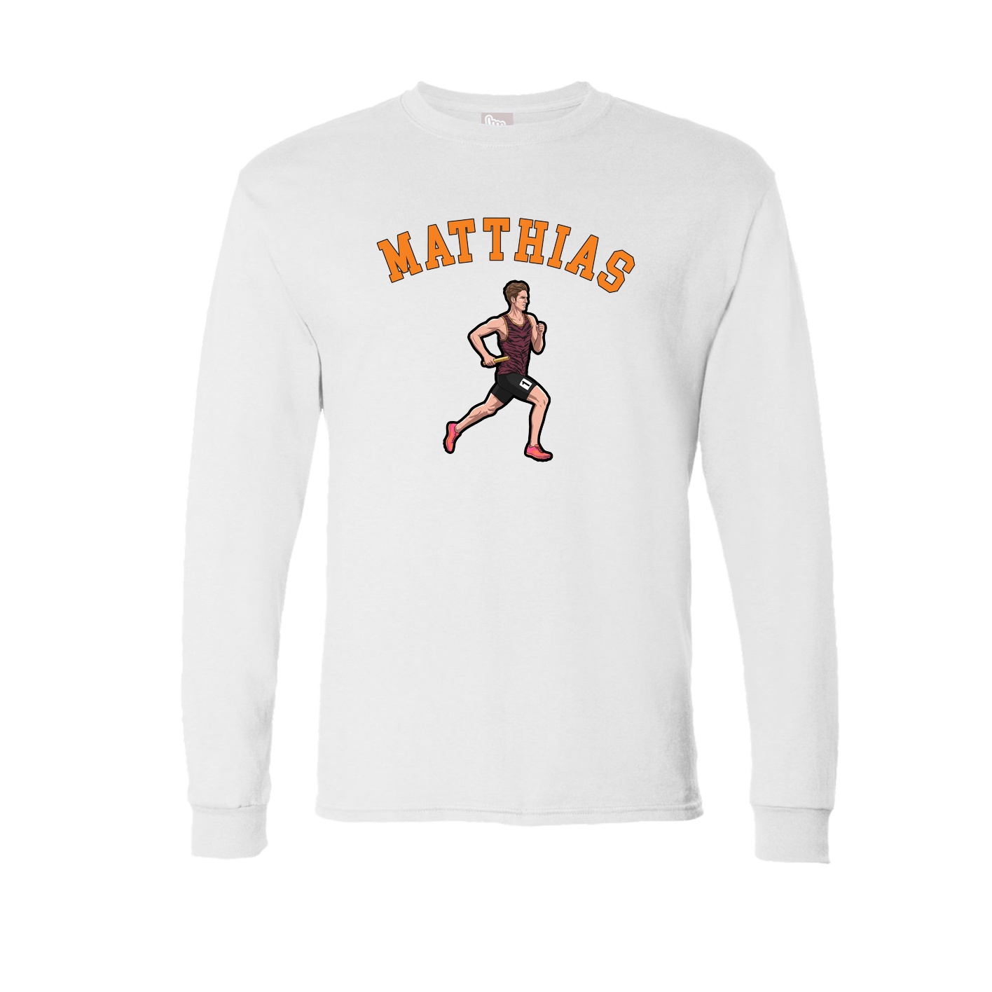 Long Sleeve Tee — Shirsey Arch in White