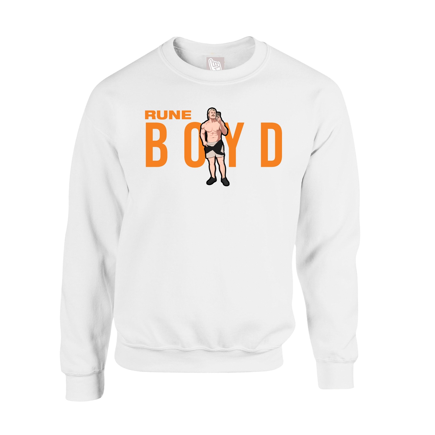 Fleece Crew — Player Name in White
