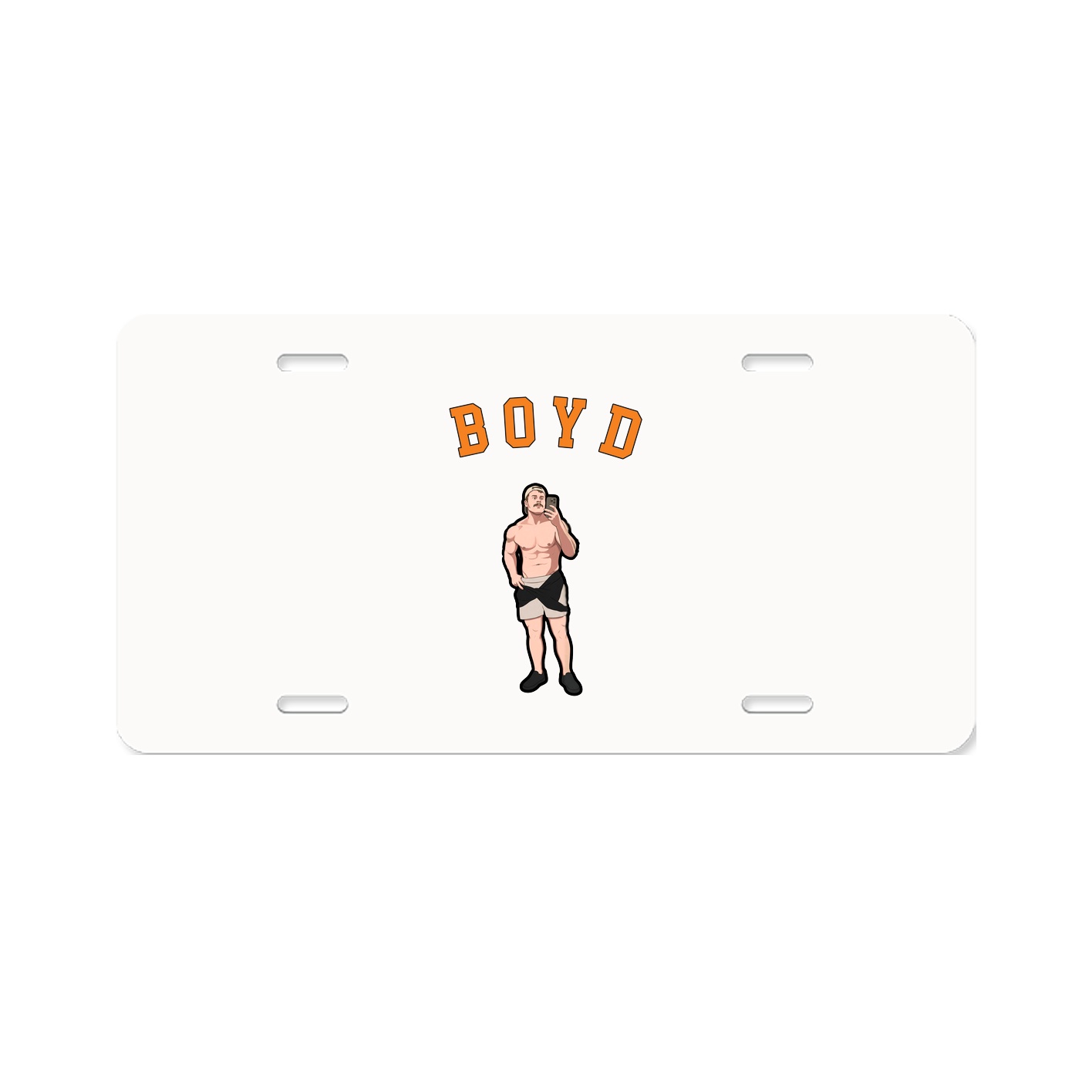 License Plate — Shirsey Arch in Classic