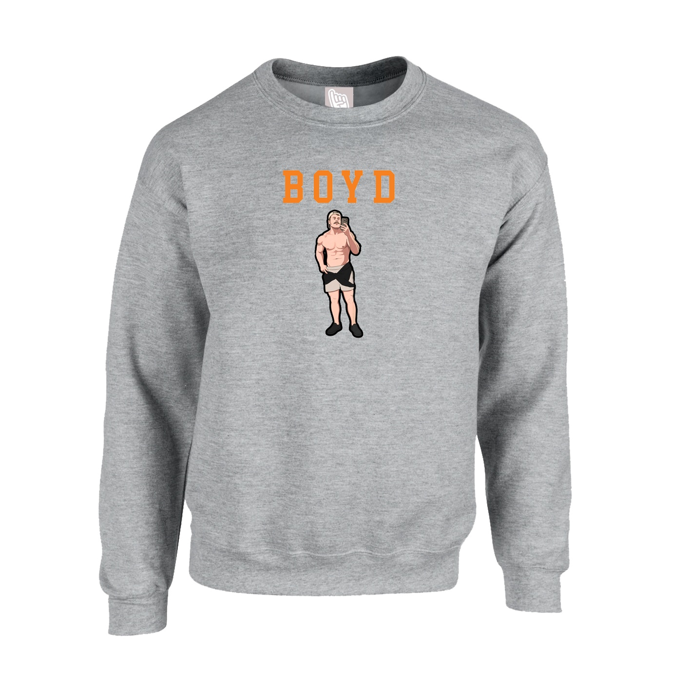 Fleece Crew — Shirsey in Grey