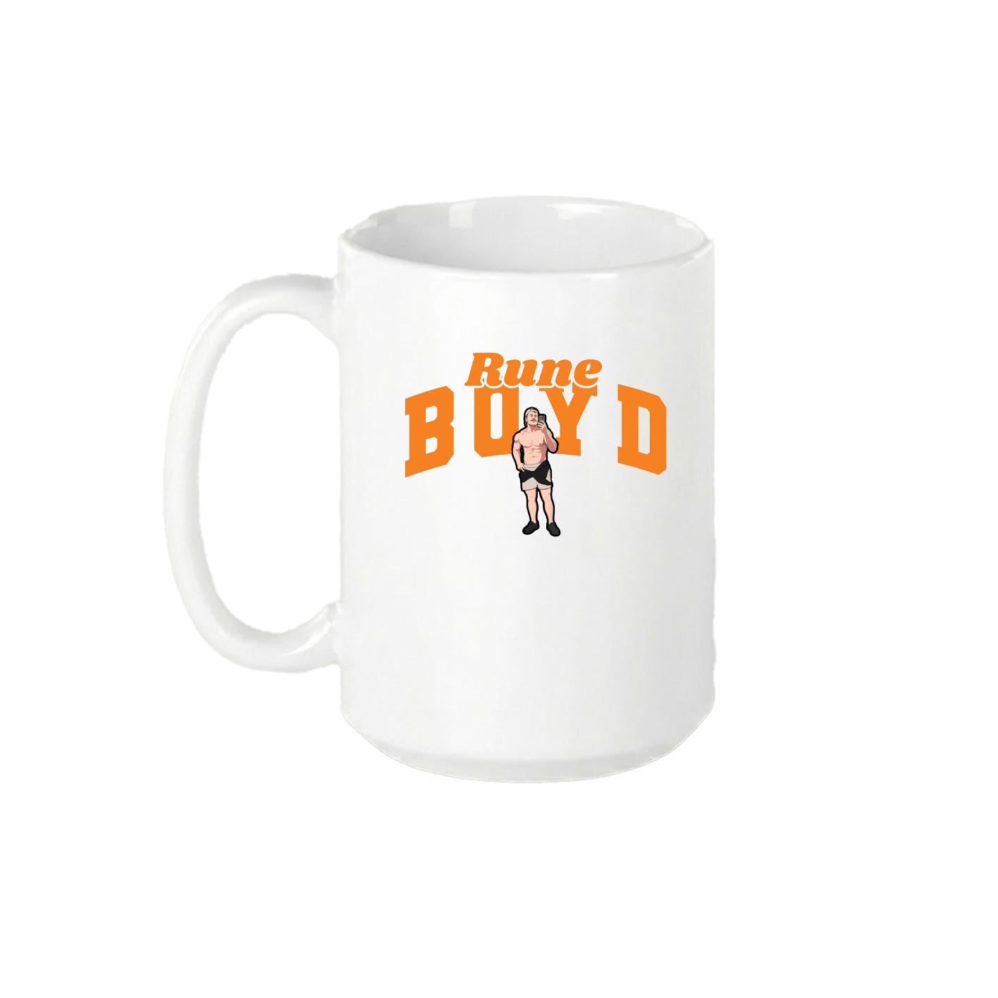 15oz Coffee Mug — Signature Arch in White