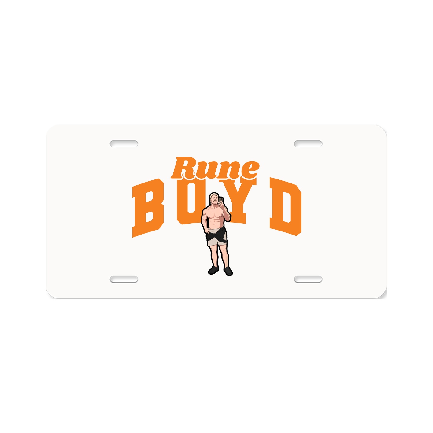 License Plate — Signature Arch in Classic
