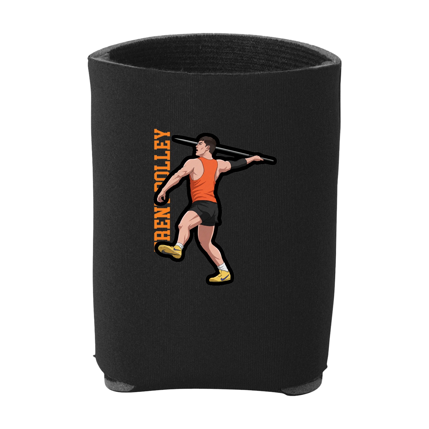 Can Holder — Name Vertical in Black
