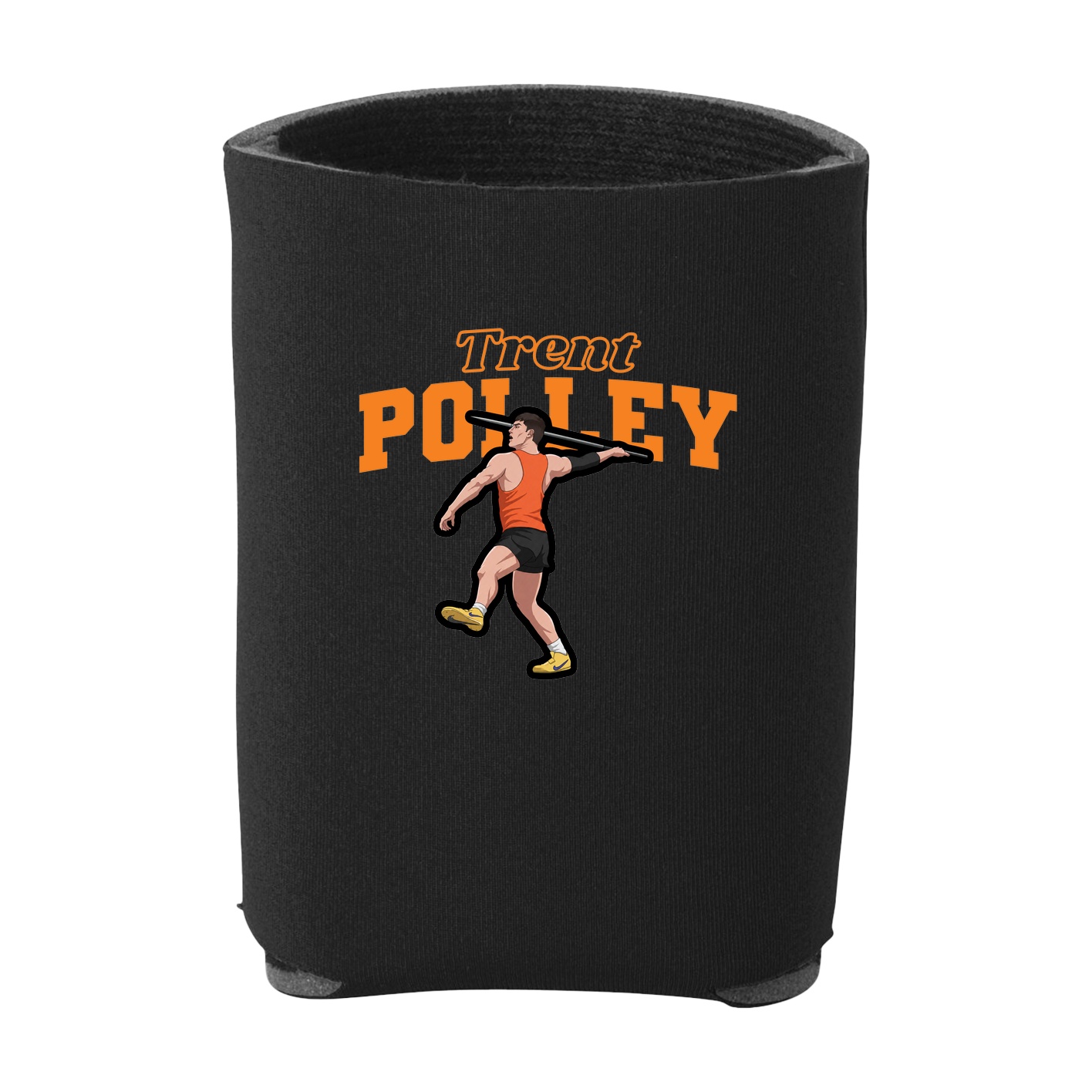 Can Holder — Name Arch in Black