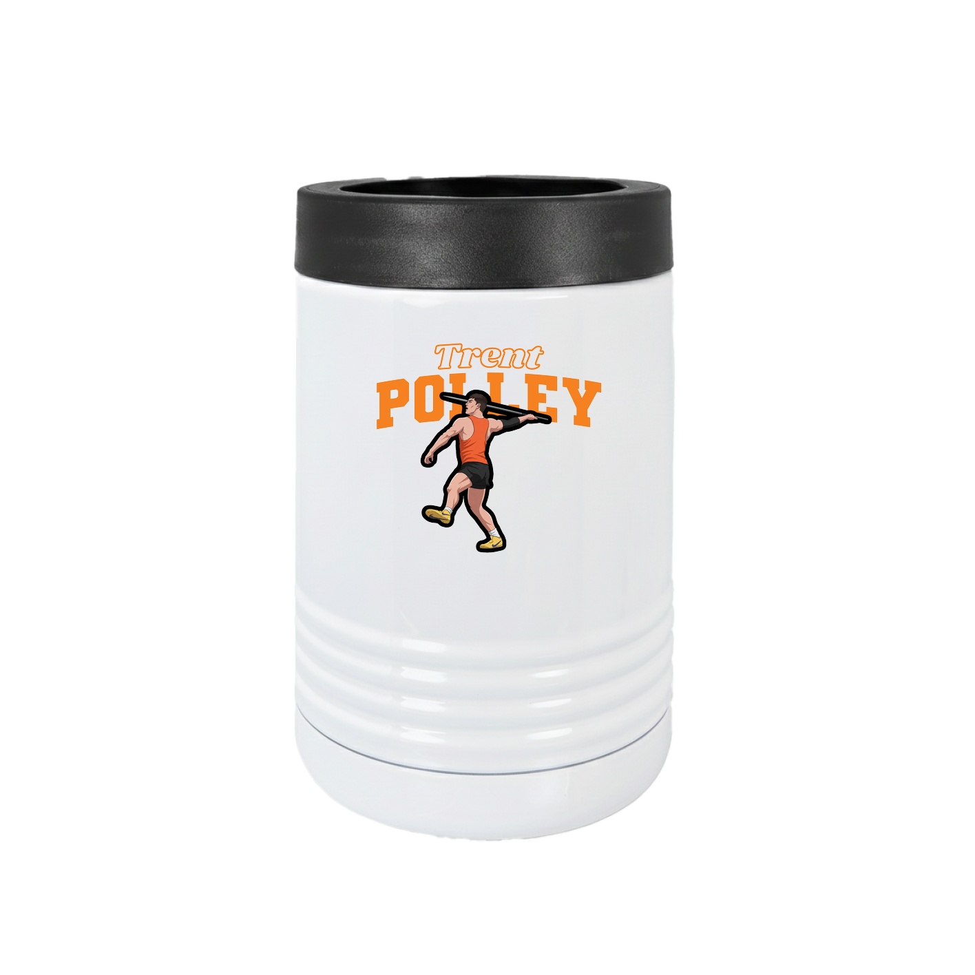 Beverage Holder — Name Arch in White