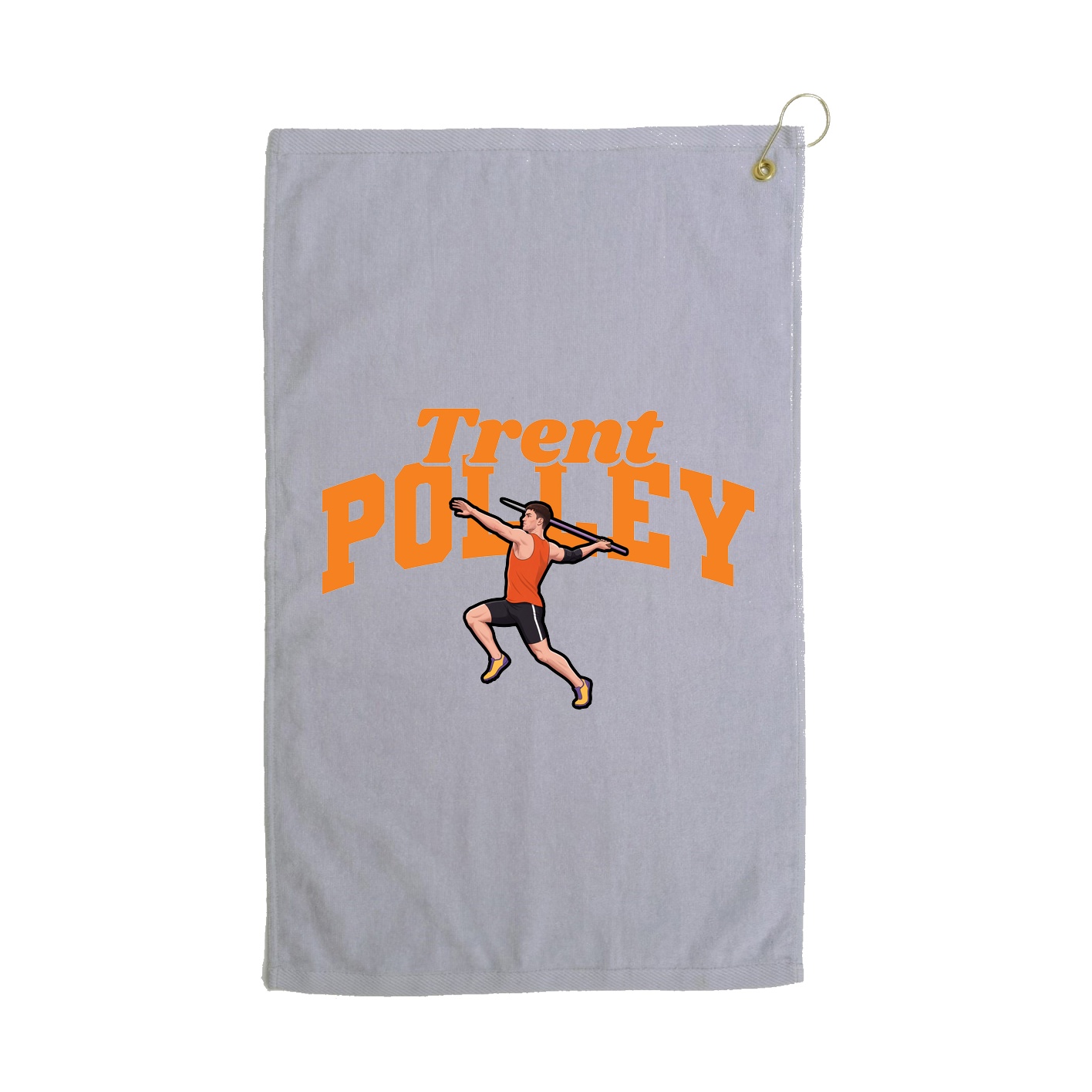 Golf Towel — Signature Arch in Grey