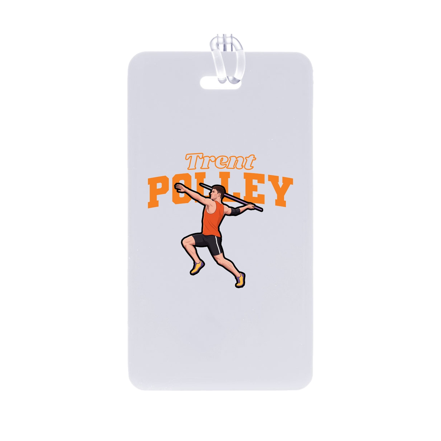 Bag Tag — Name Arch in Classic