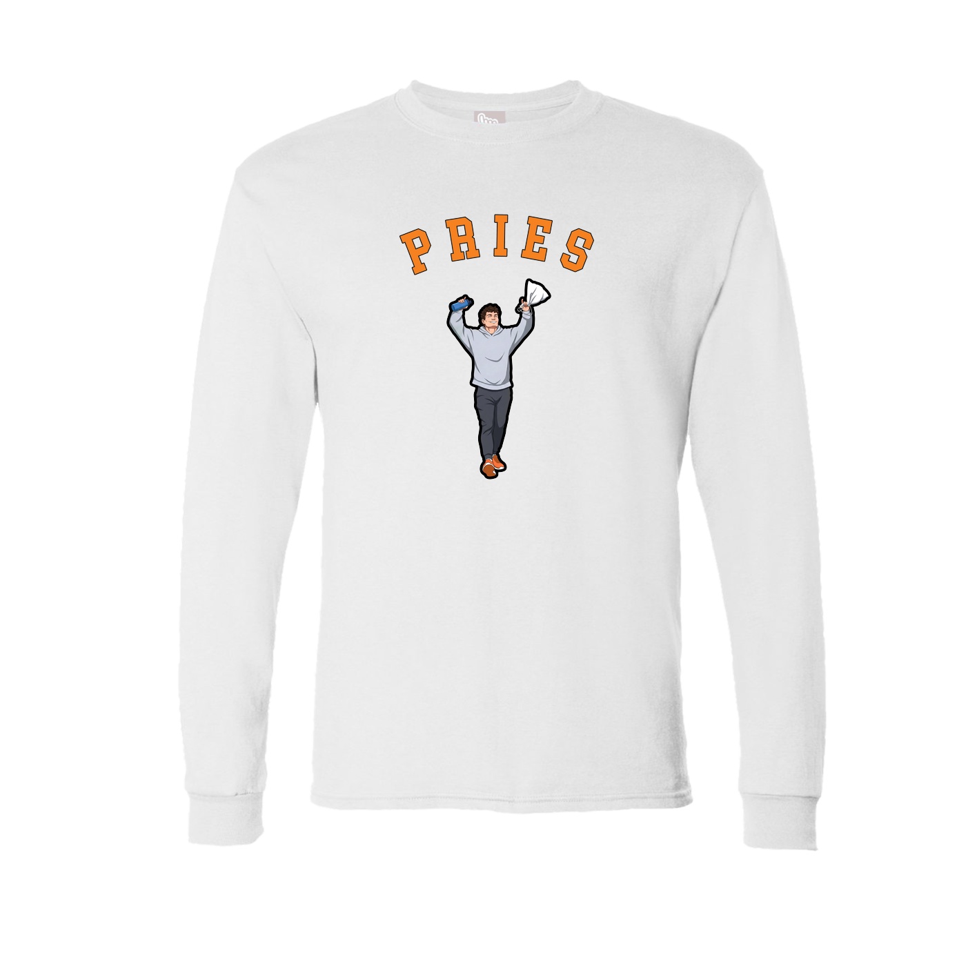 Long Sleeve Tee — Shirsey Arch in White
