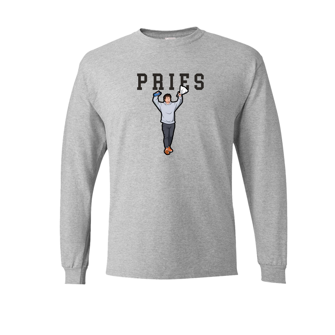 Long Sleeve Tee — Shirsey in Grey
