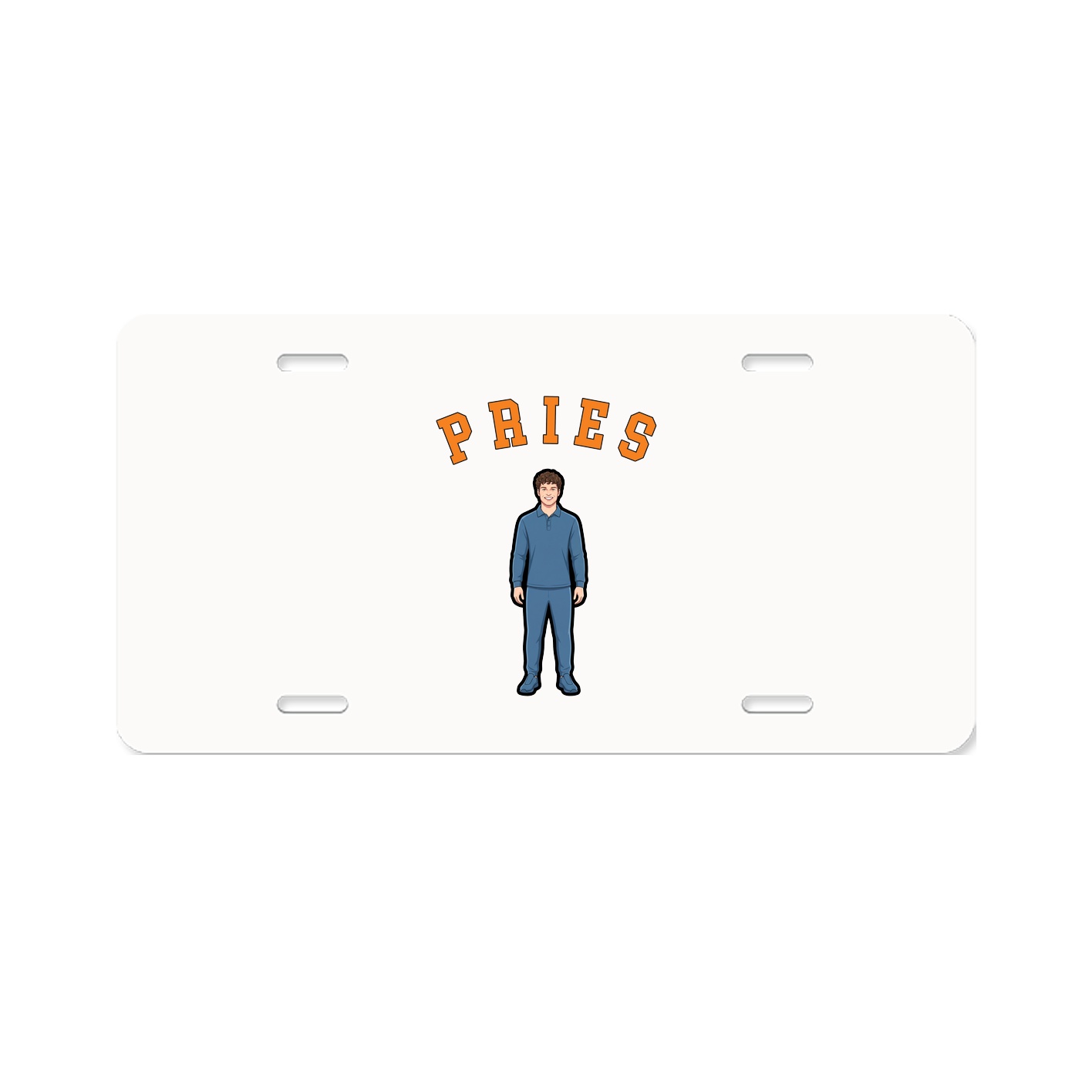 License Plate — Shirsey Arch in Classic