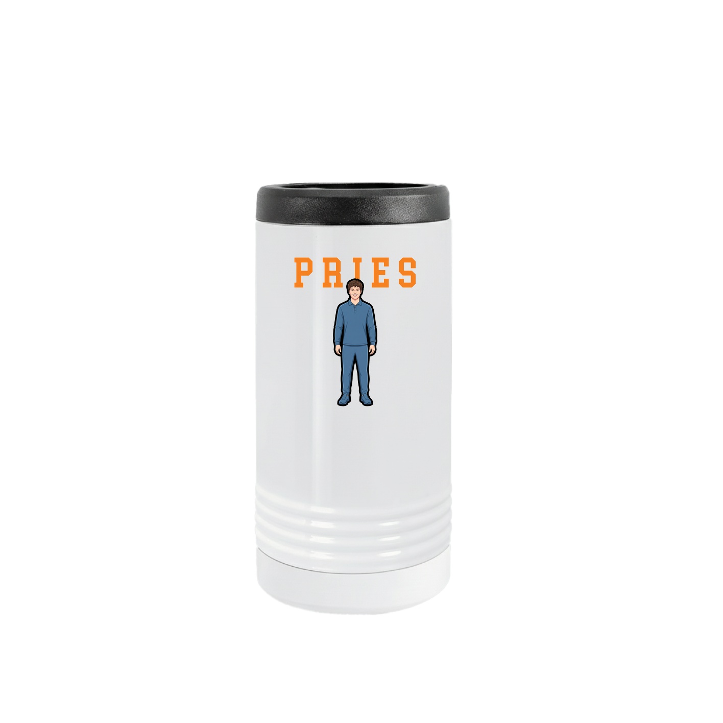 Slim Beverage Holder — Shirsey in White