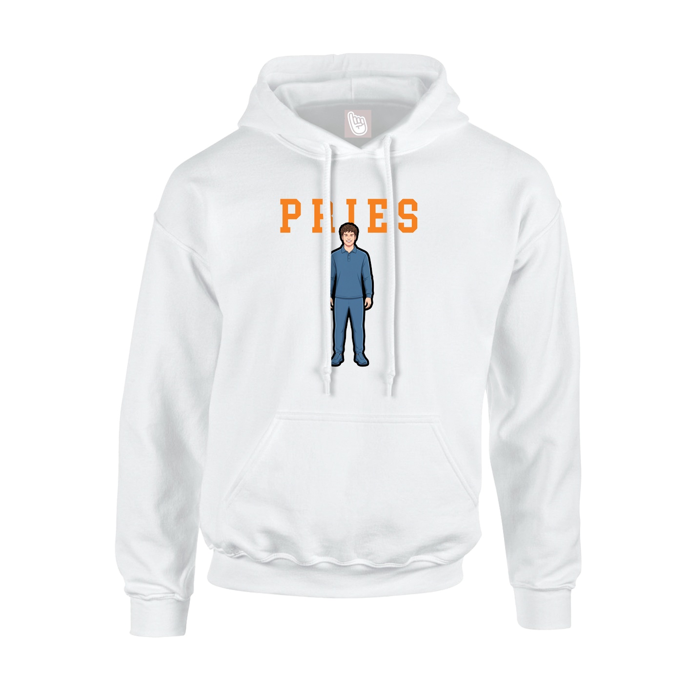Youth Hoodie — Shirsey in White