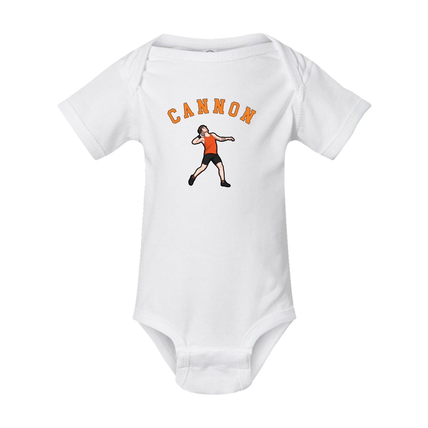 Baby Onesie — Shirsey Arch in White