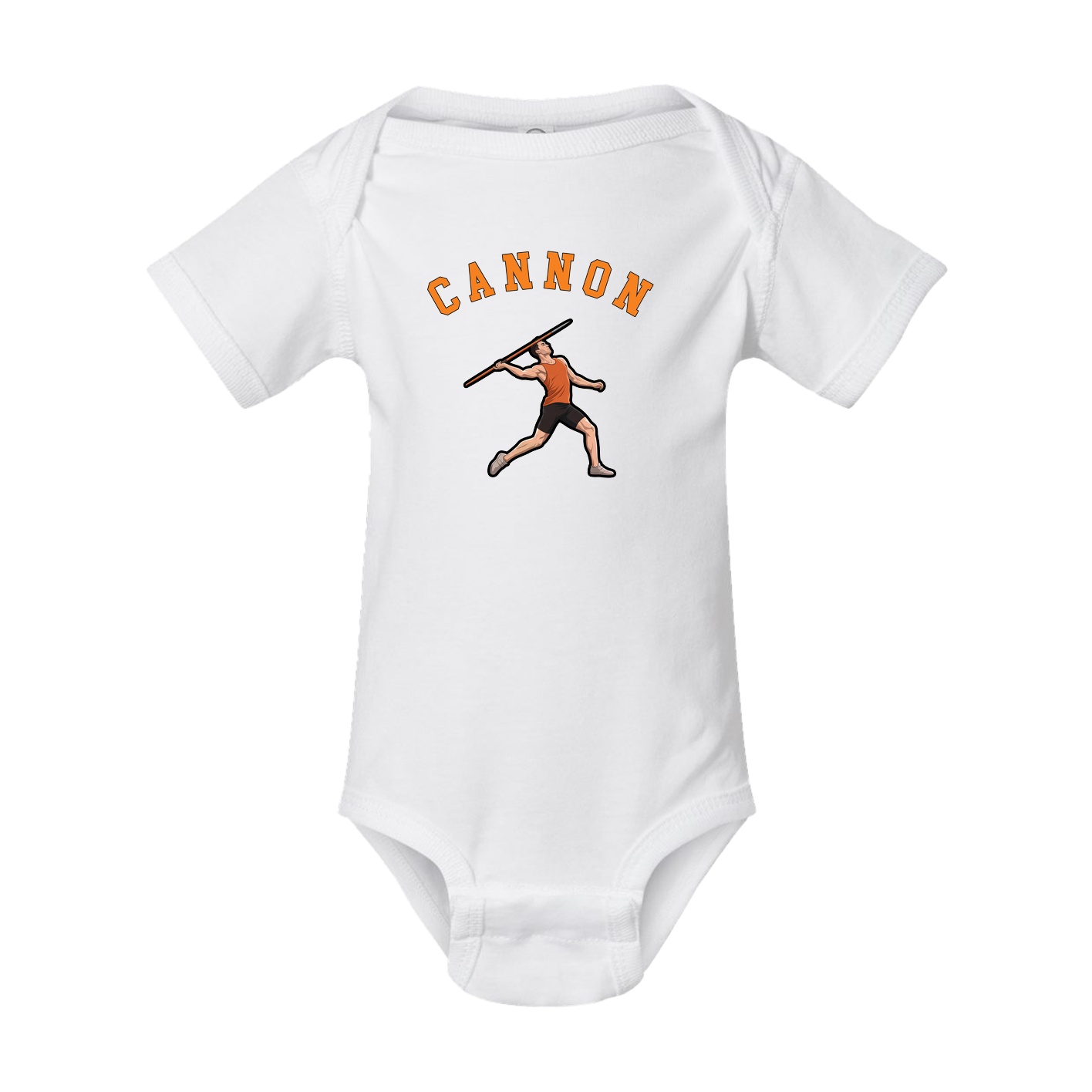 Baby Onesie — Shirsey Arch in White