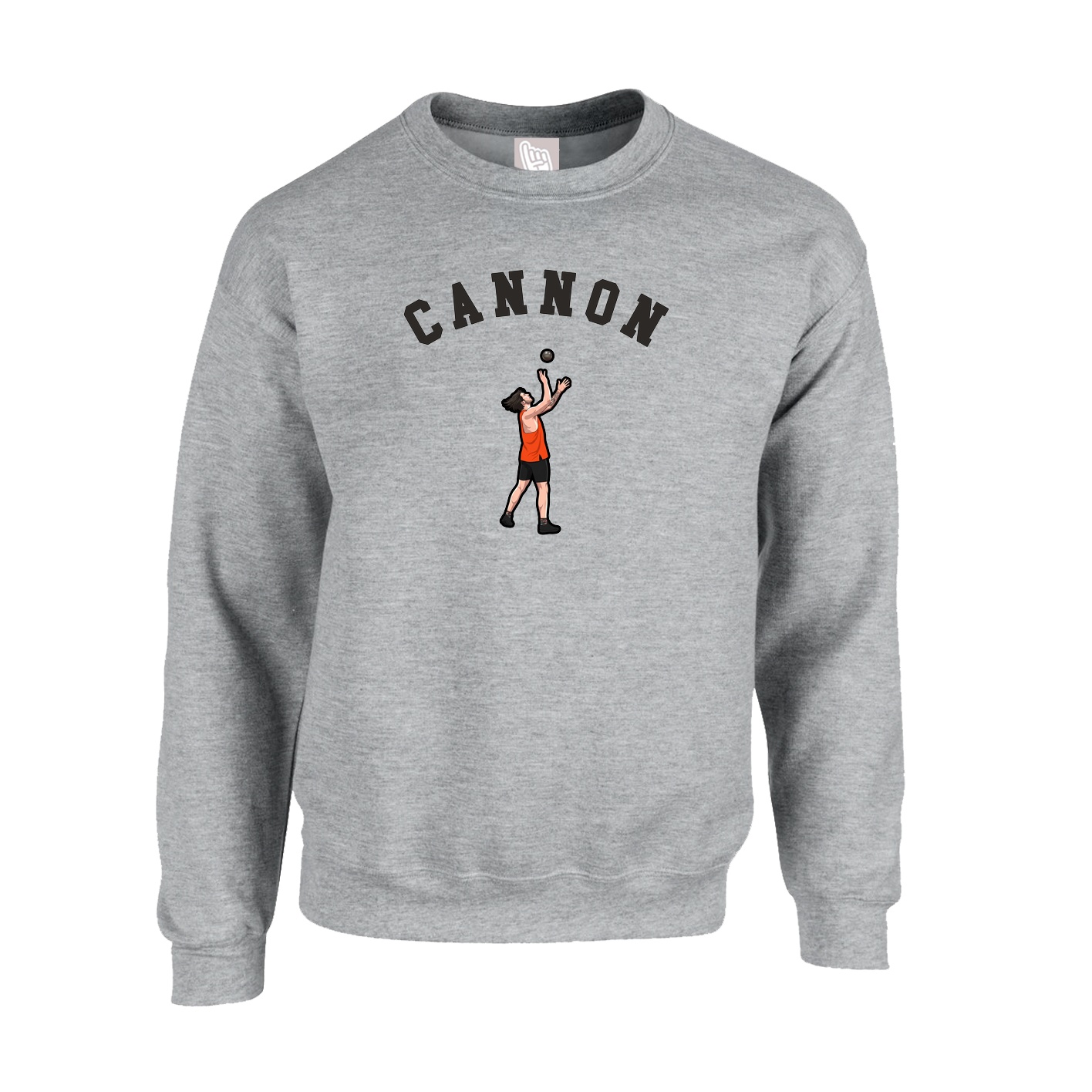 Fleece Crew — Shirsey Arch in Grey