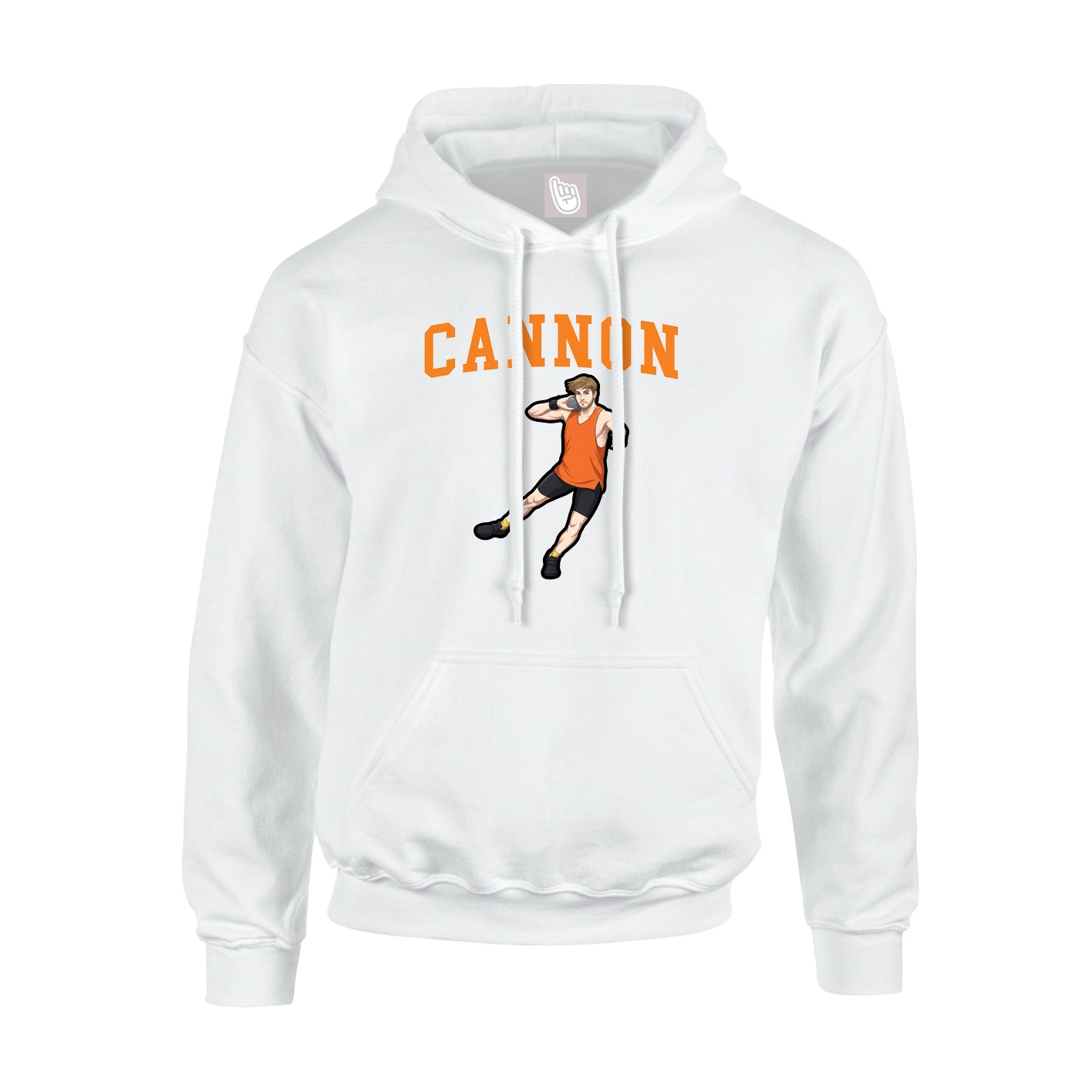 Hoodie — Shirsey in White