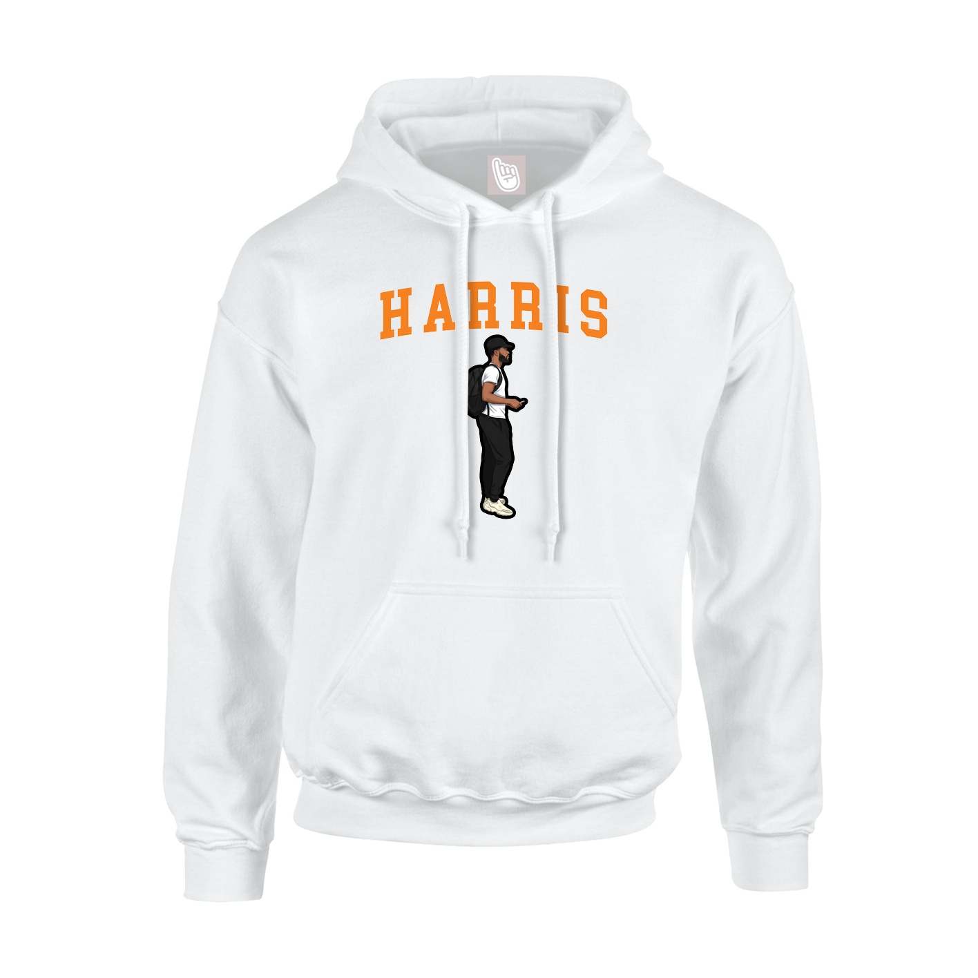Hoodie — Shirsey in White
