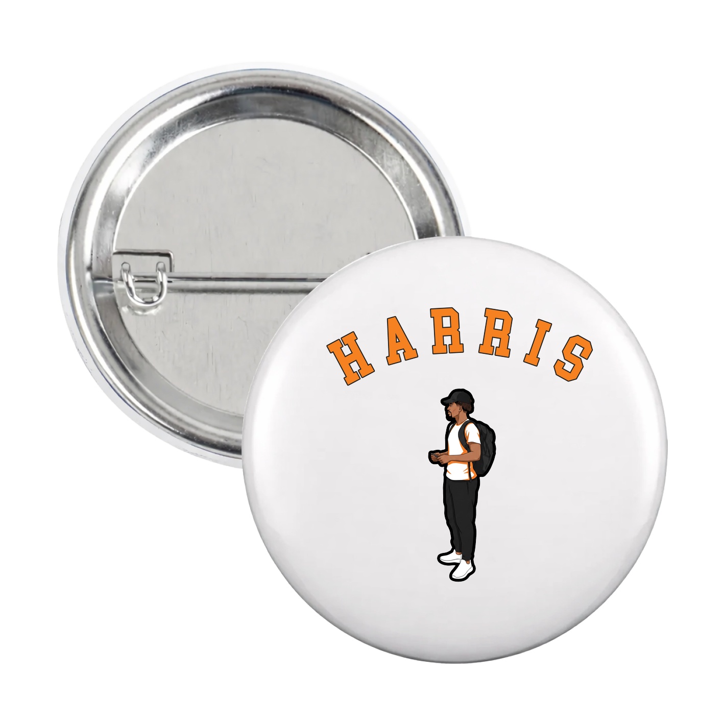 Game Day Button — Shirsey Arch in White