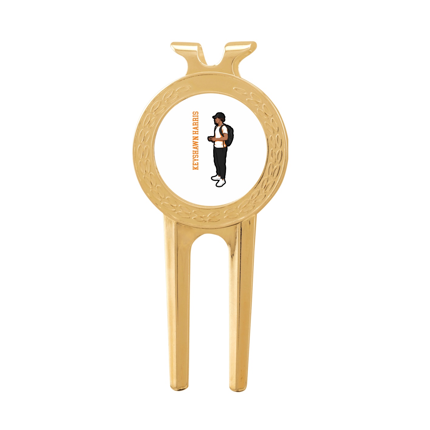 Divot Tool with Ball Marker — Name Vertical in Classic