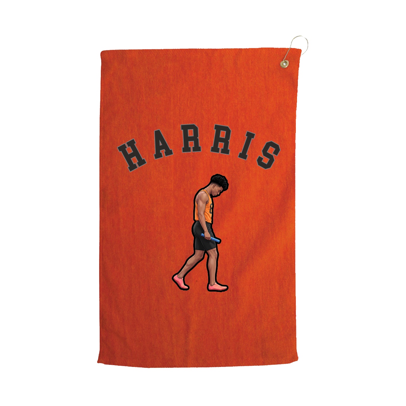 Golf Towel — Shirsey Arch in Orange