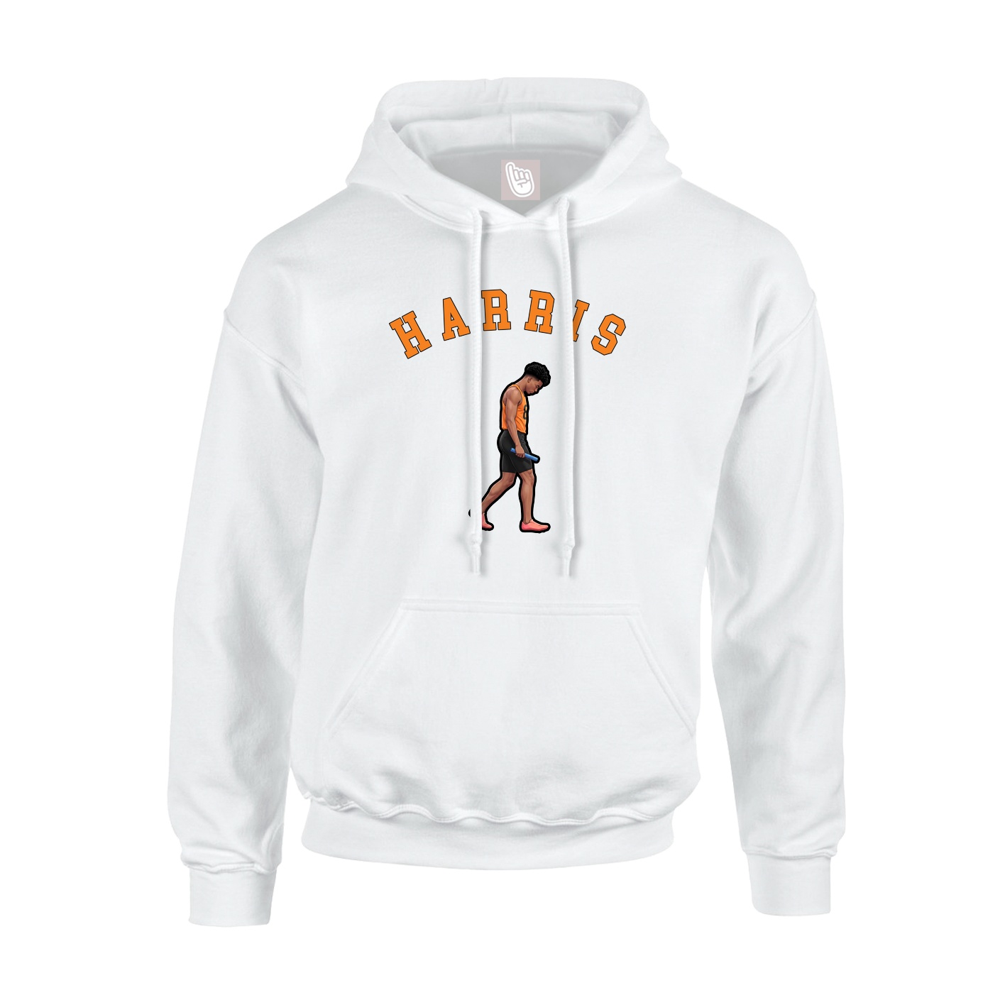 Hoodie — Shirsey Arch in White