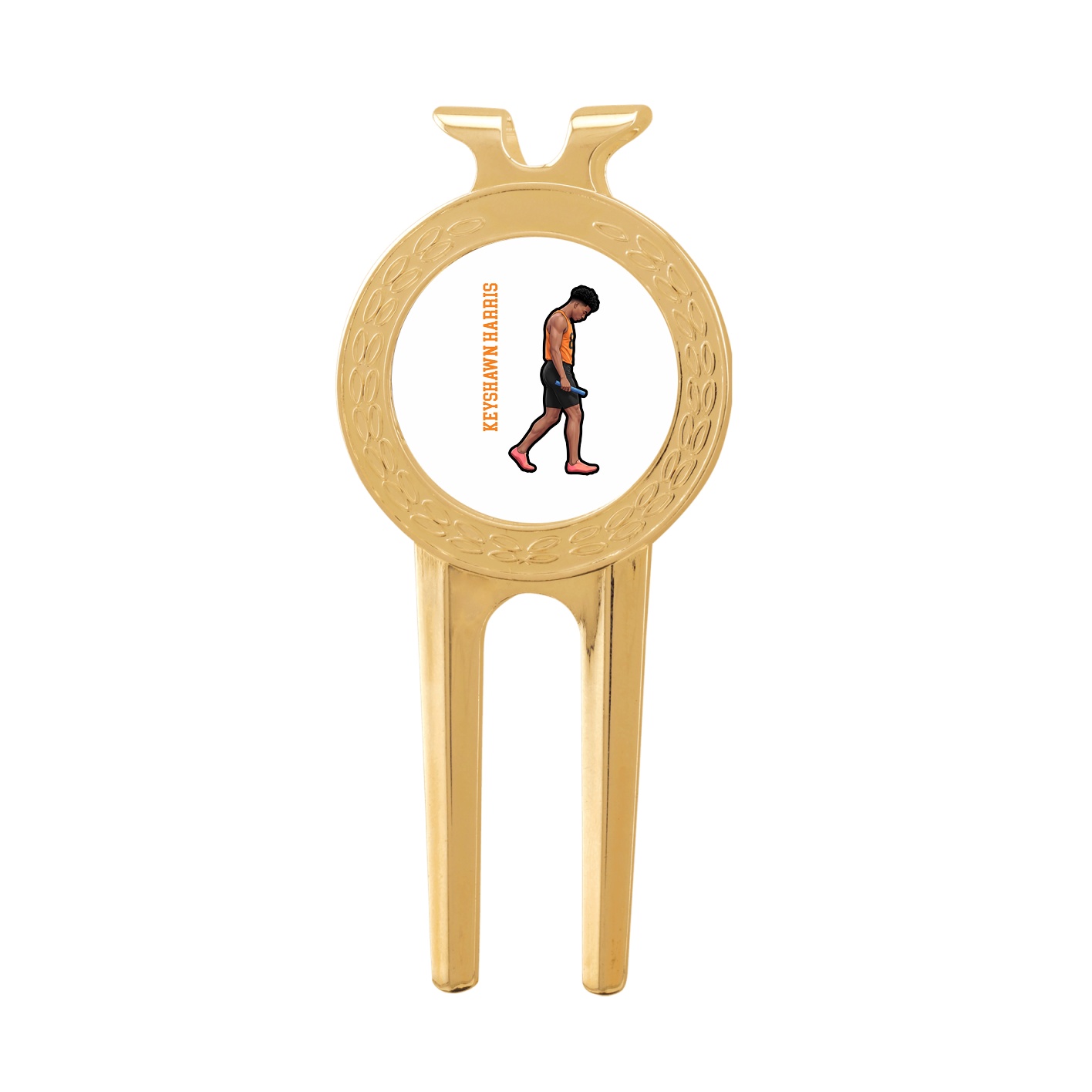 Divot Tool with Ball Marker — Name Vertical in Classic