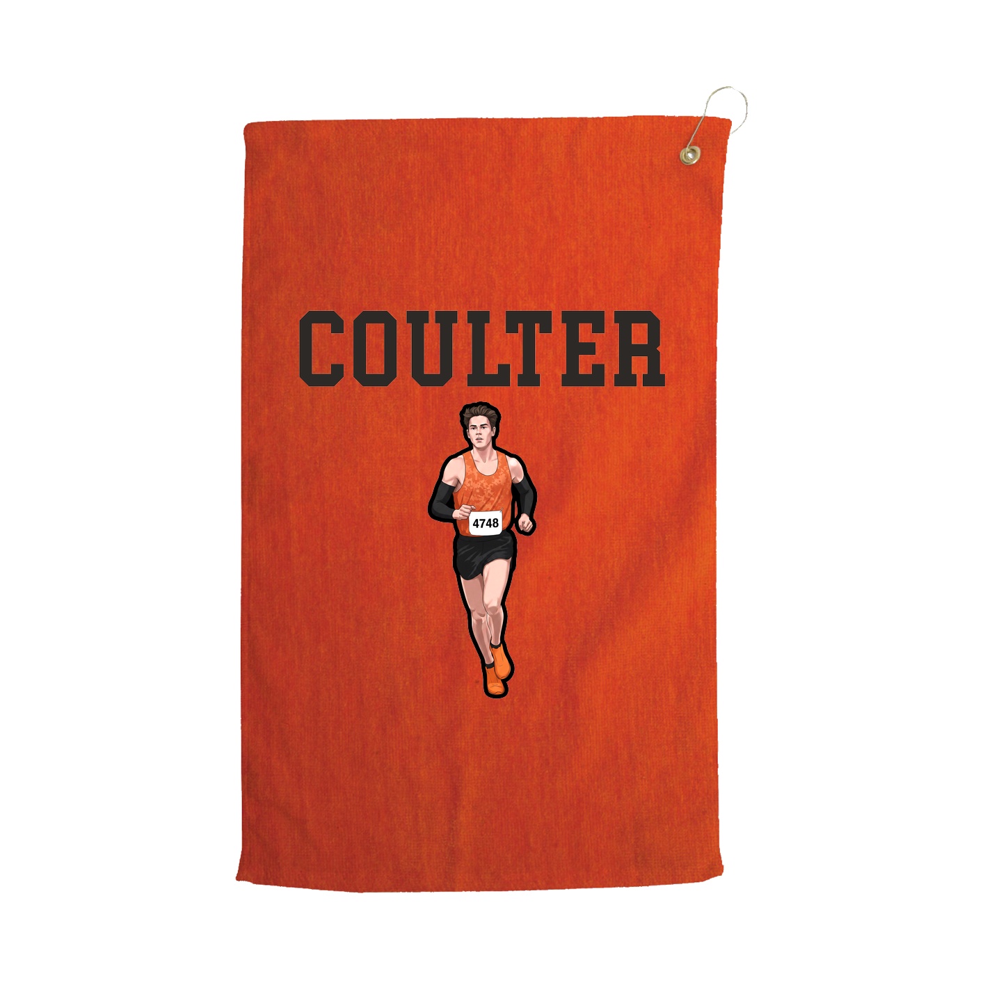Golf Towel — Shirsey in Orange