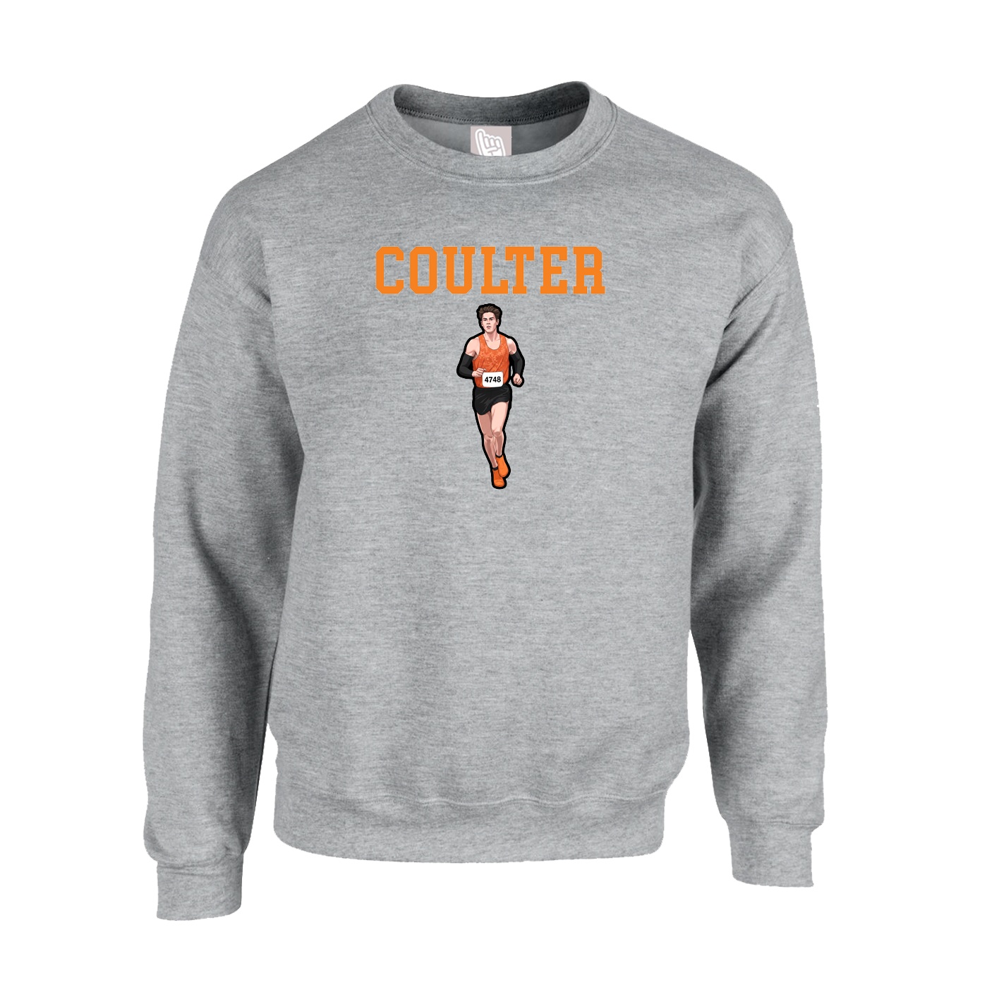 Fleece Crew — Shirsey in Grey