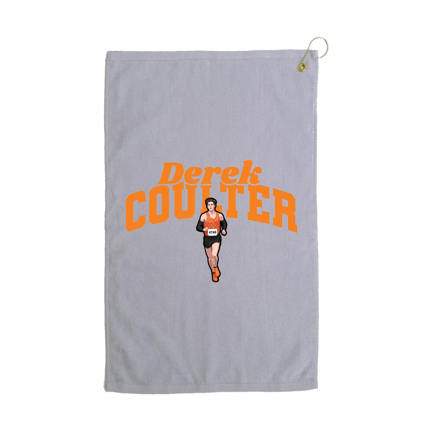 Golf Towel — Signature Arch in Grey