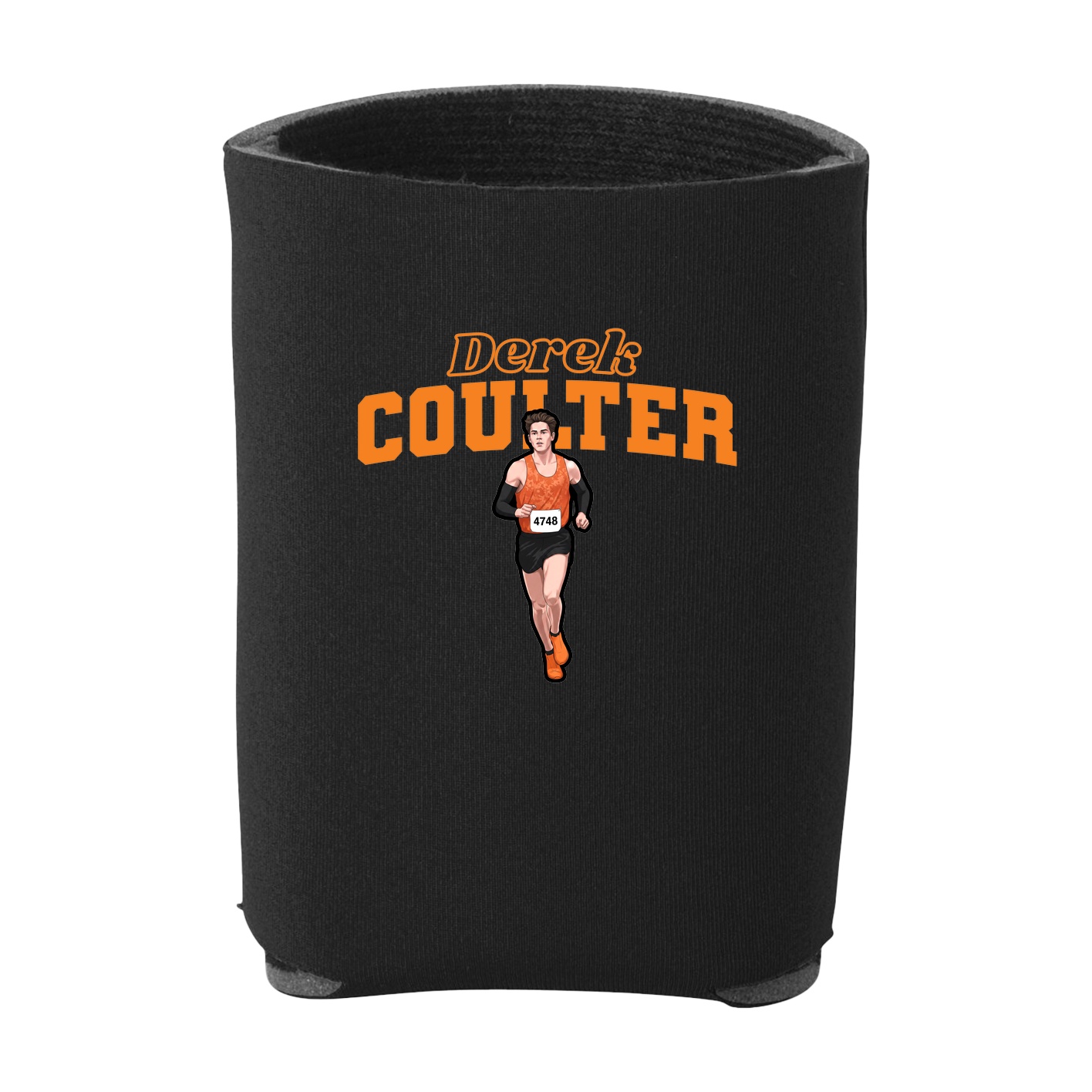 Can Holder — Name Arch in Black