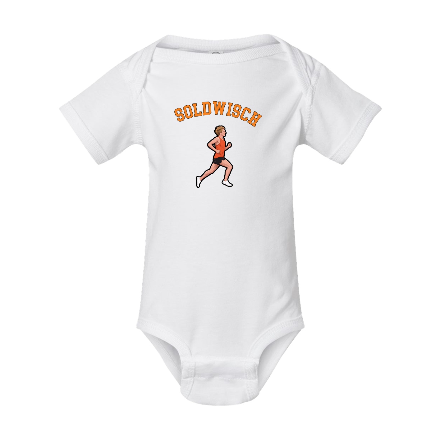Baby Onesie — Shirsey Arch in White