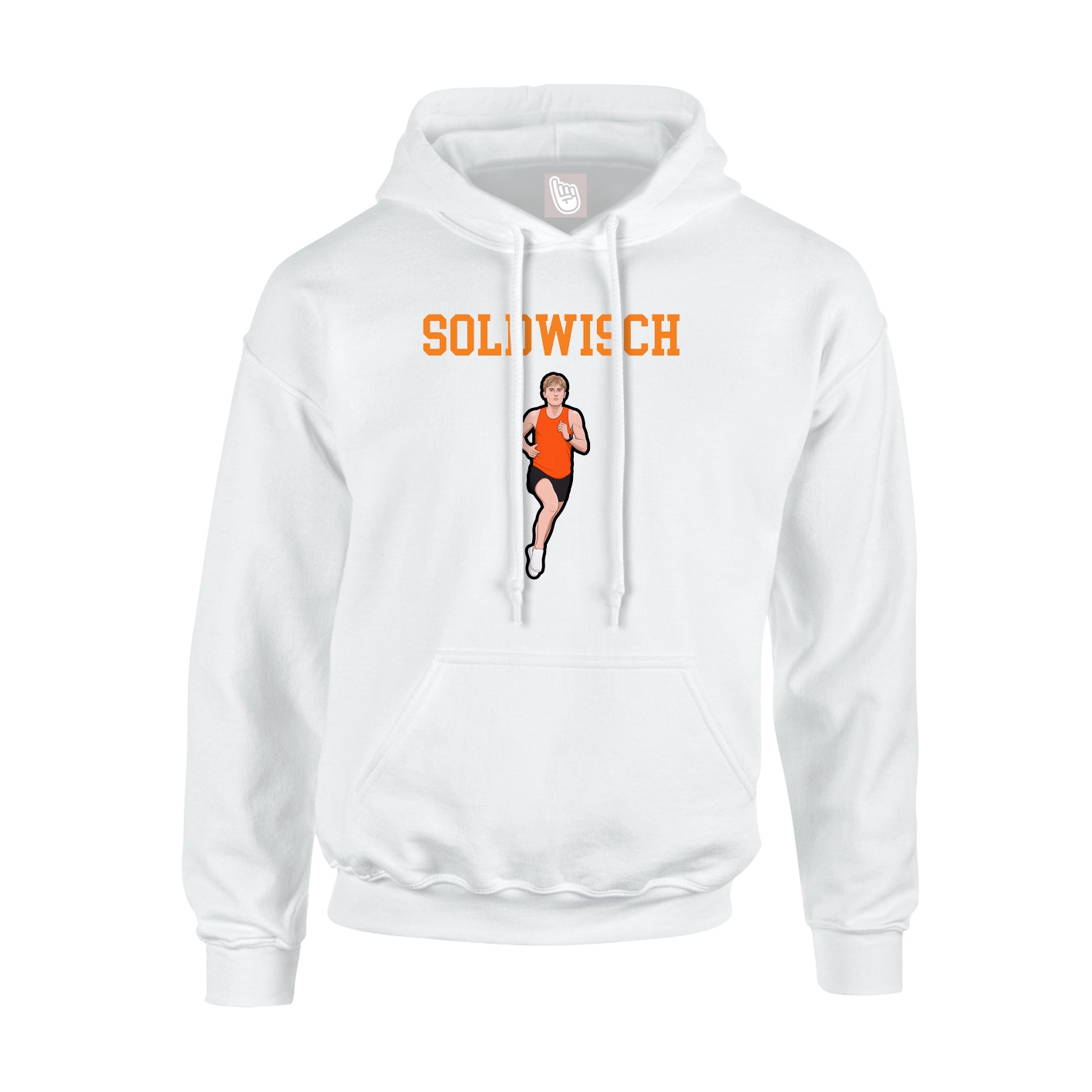 Hoodie — Shirsey in White