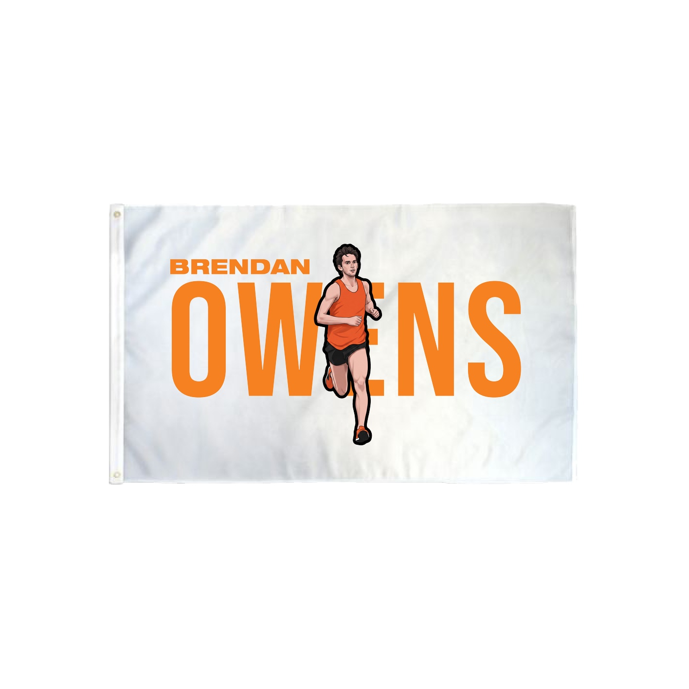 3x5 Flag — Player Name in Classic