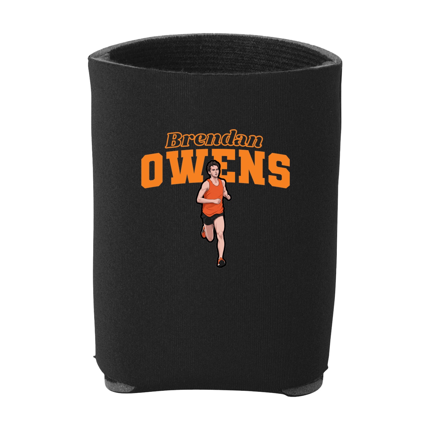 Can Holder — Name Arch in Black