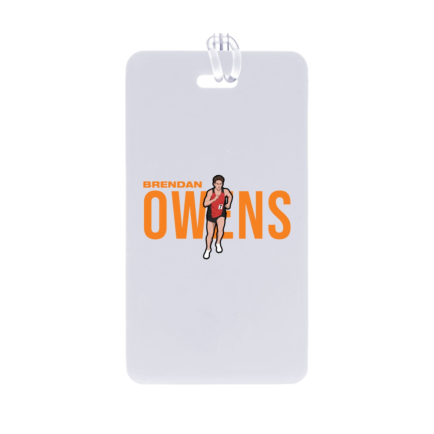 Bag Tag — Player Name in Classic