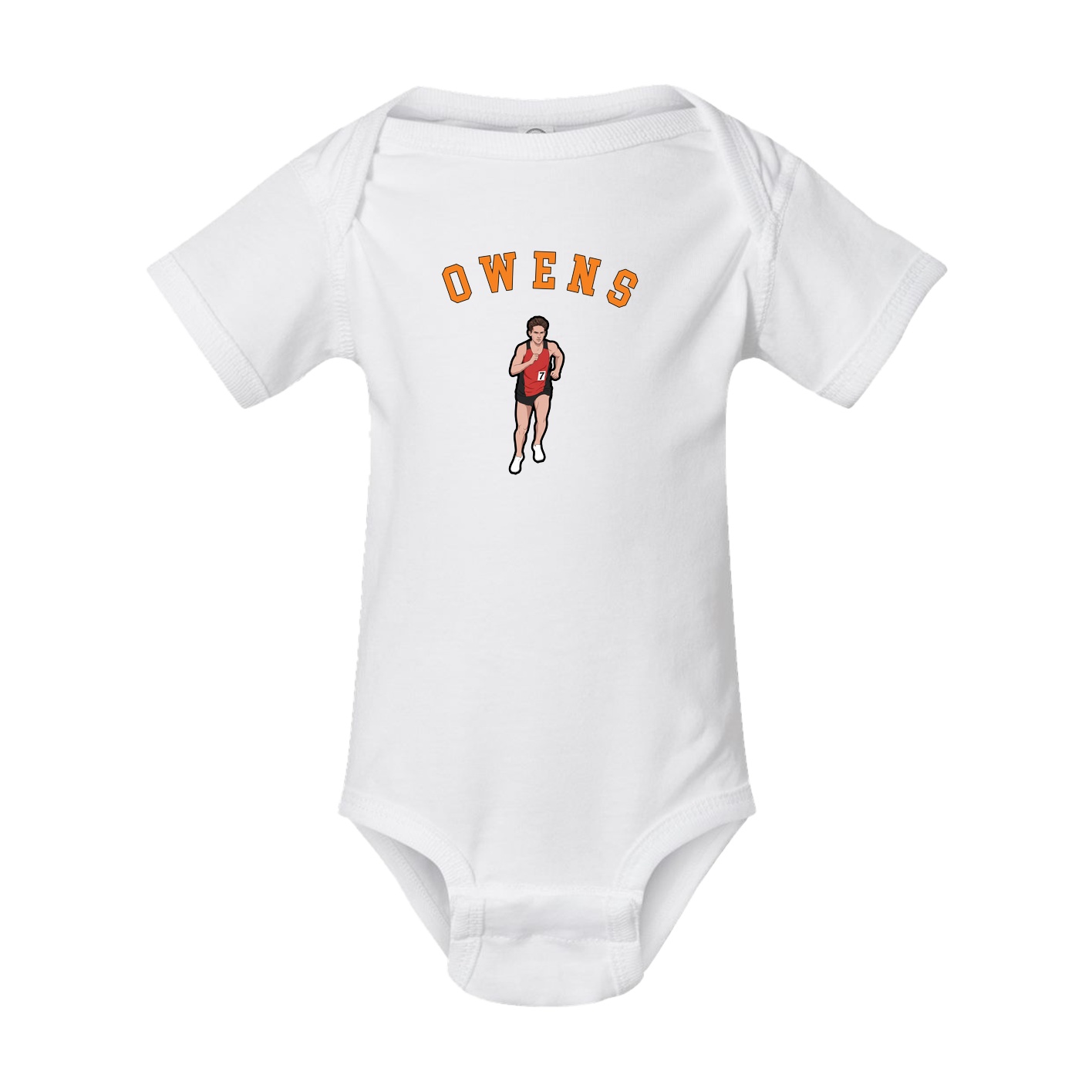 Baby Onesie — Shirsey Arch in White